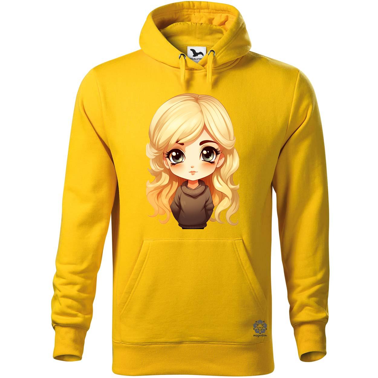 Chibi szőke lány v2 egyedi  pulóver 