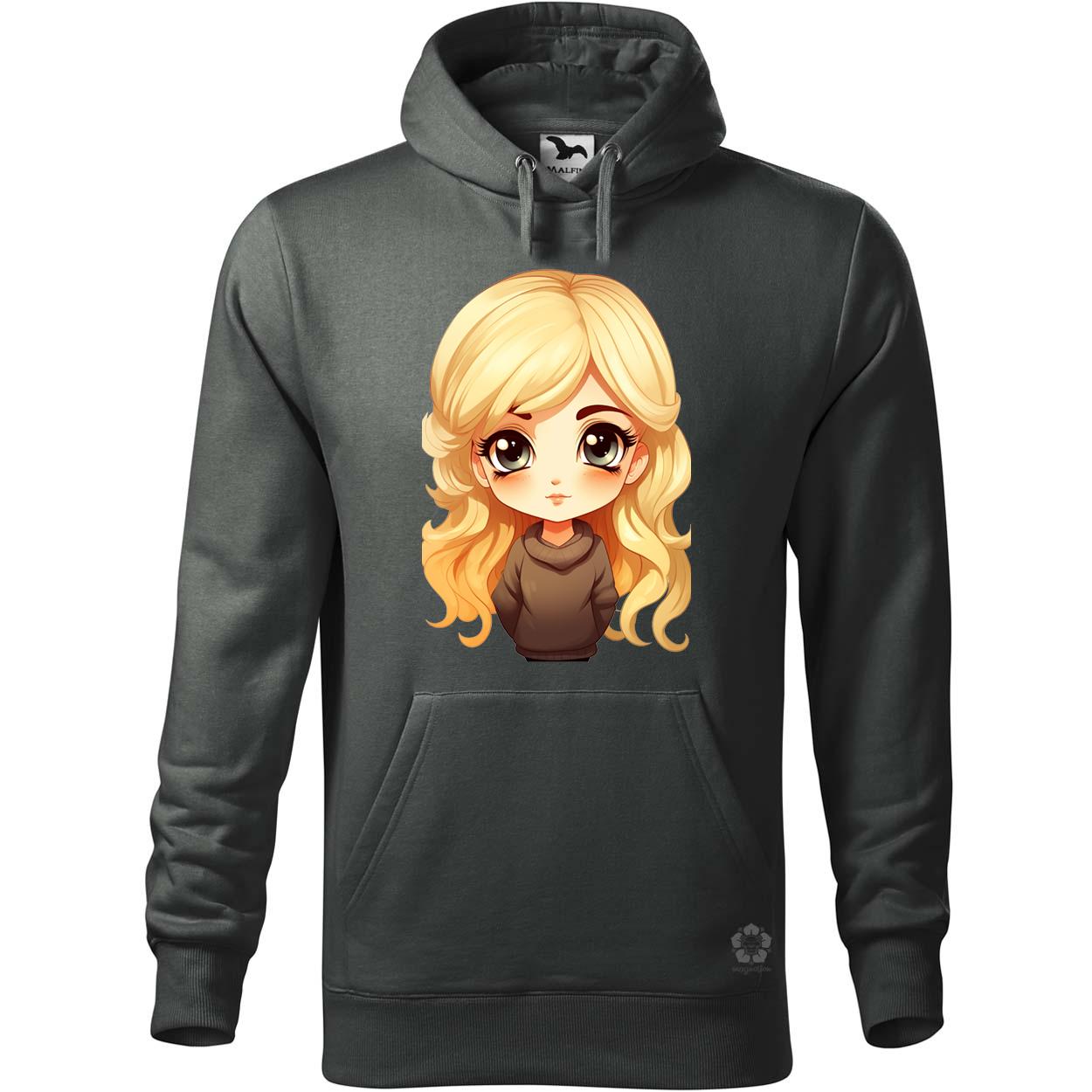 Chibi szőke lány v2 egyedi  pulóver 