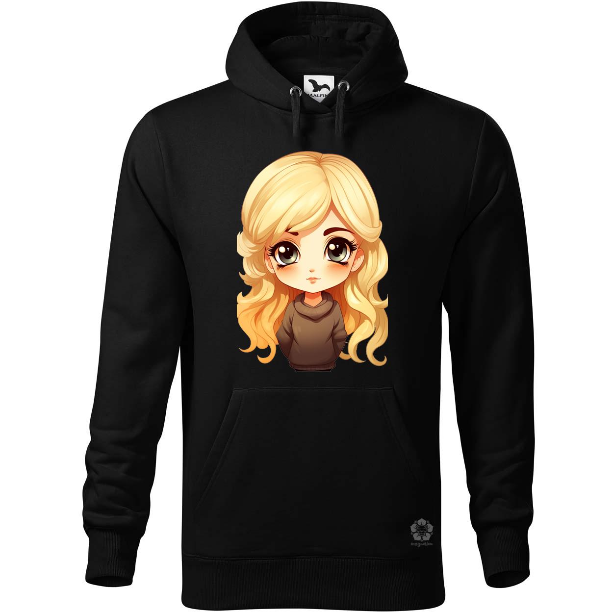 Chibi szőke lány v2 egyedi  pulóver 