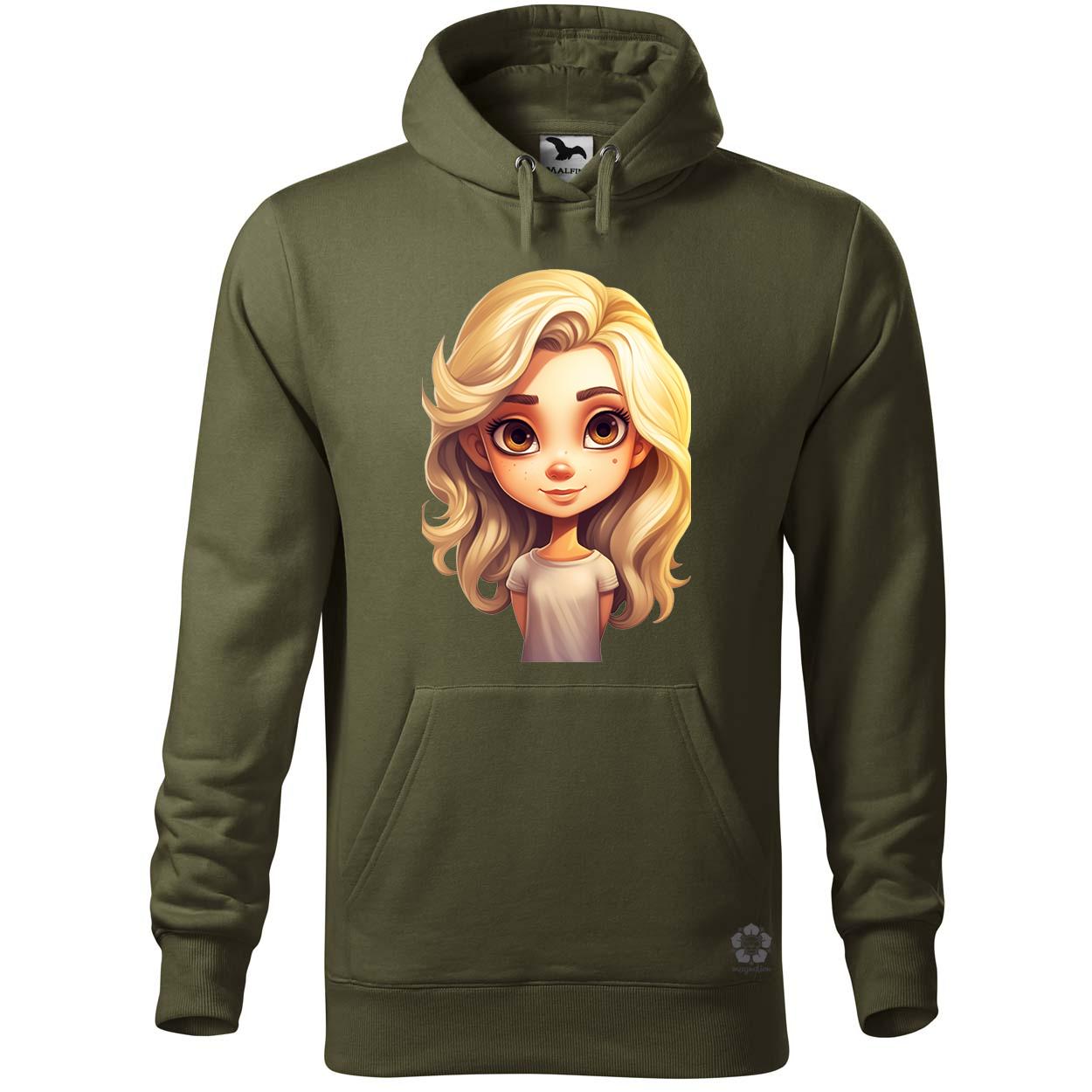 Chibi szőke lány v3 egyedi  pulóver 
