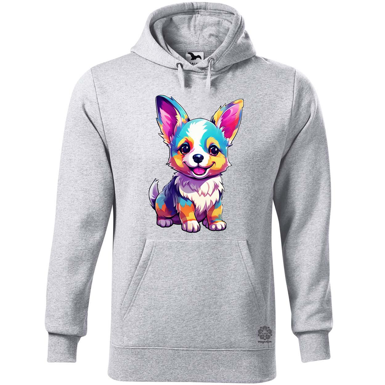 Corgi kölyök v3 egyedi  pulóver 