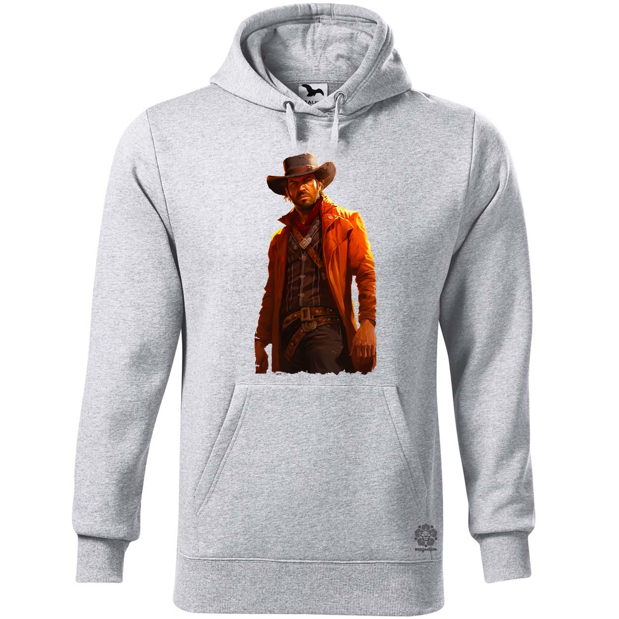 Cowboy illusztráció v1 egyedi  pulóver 