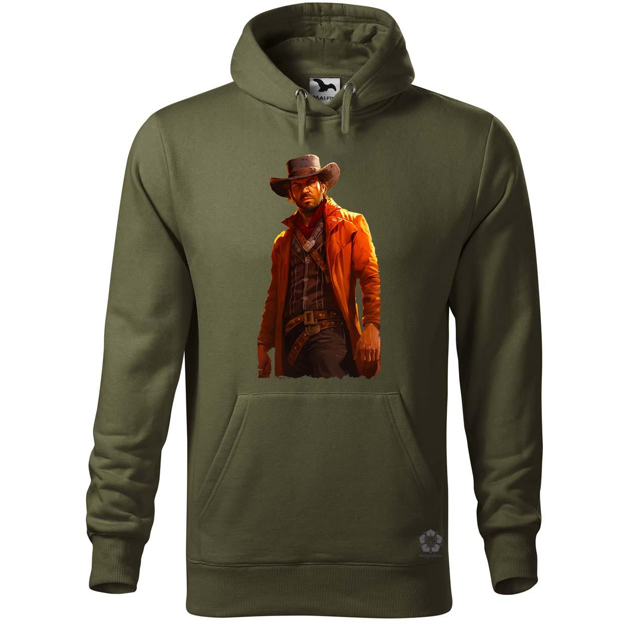 Cowboy illusztráció v1 egyedi  pulóver 