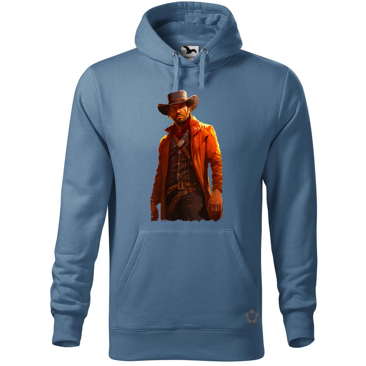Cowboy illusztráció v1 egyedi  pulóver 