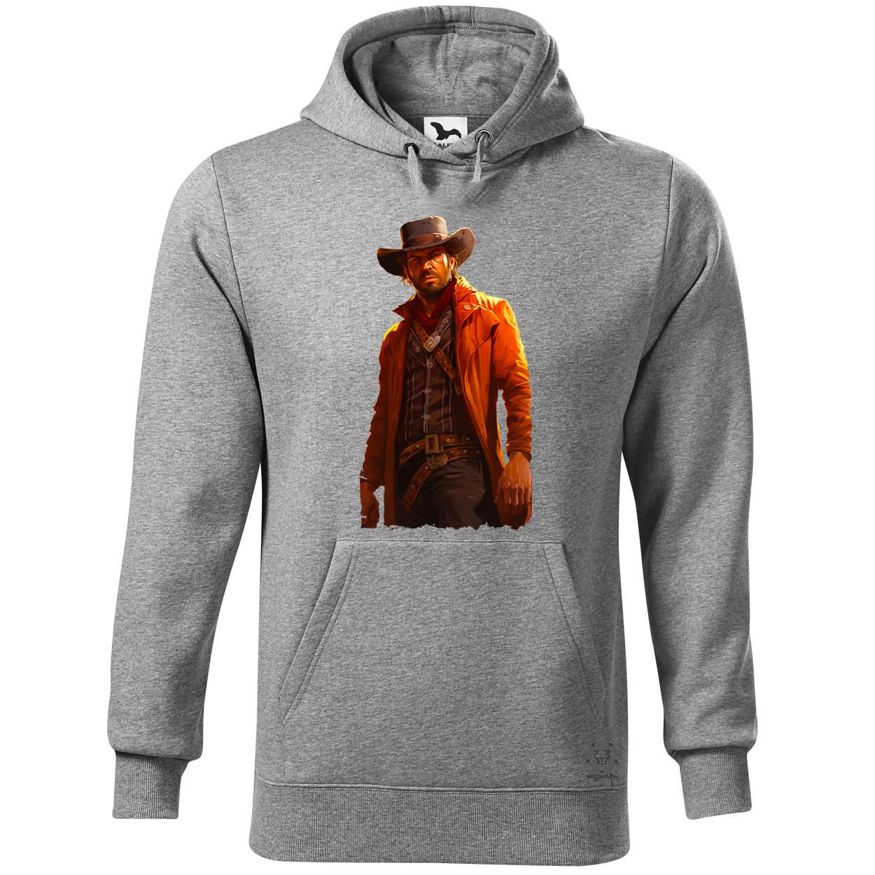 Cowboy illusztráció v1 egyedi  pulóver 