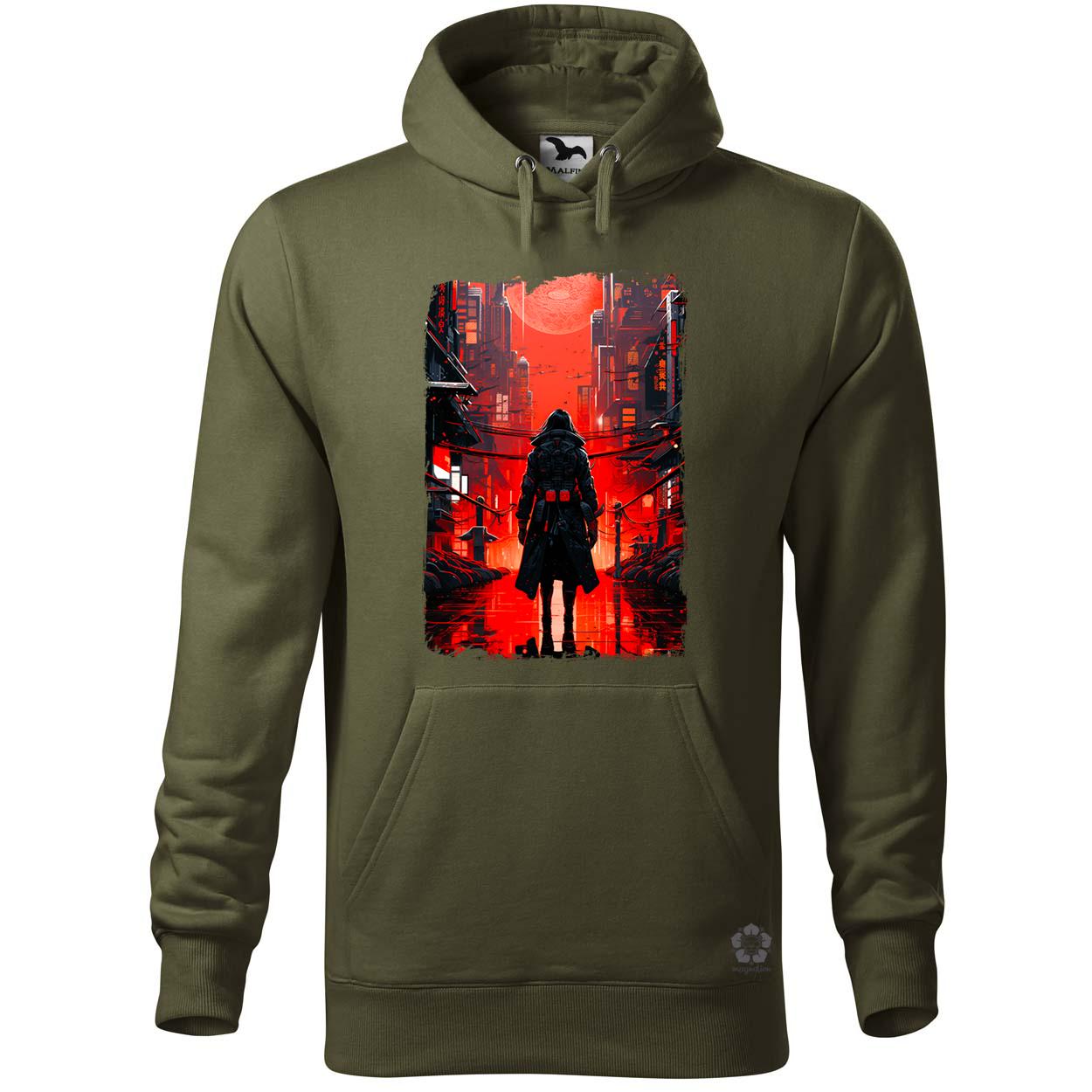 Cyberpunk yakuza szamuráj v6 egyedi  pulóver 