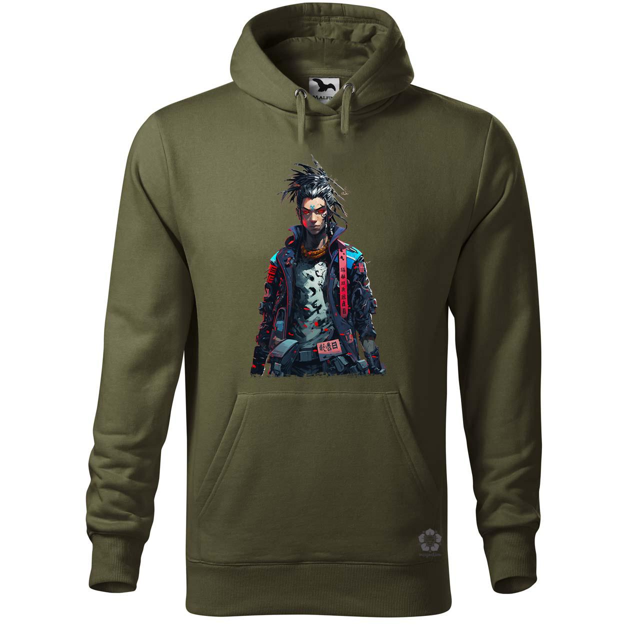 Cyberpunk yakuza szamuráj v9 egyedi  pulóver 