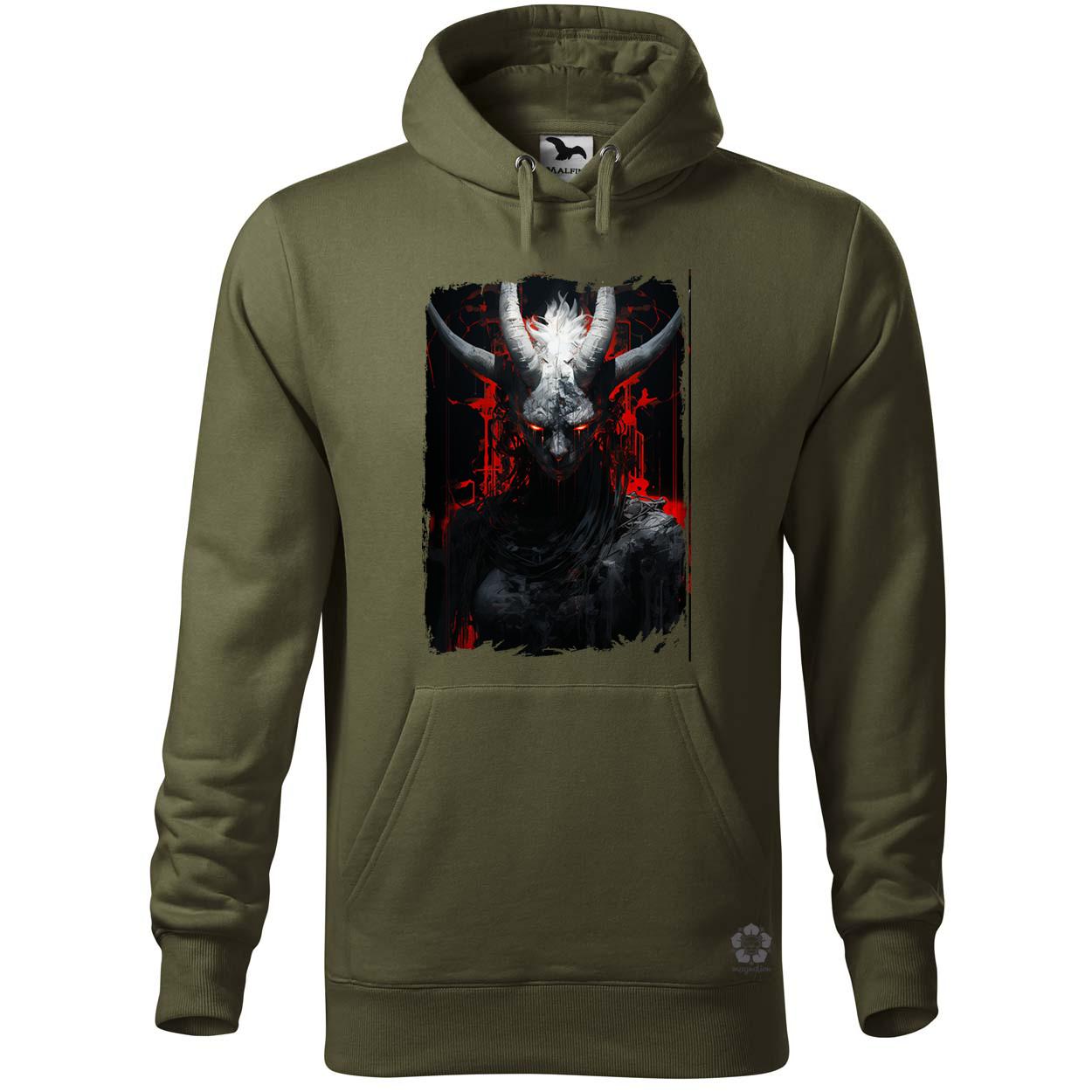 Démon és szarvak v4 egyedi  pulóver 