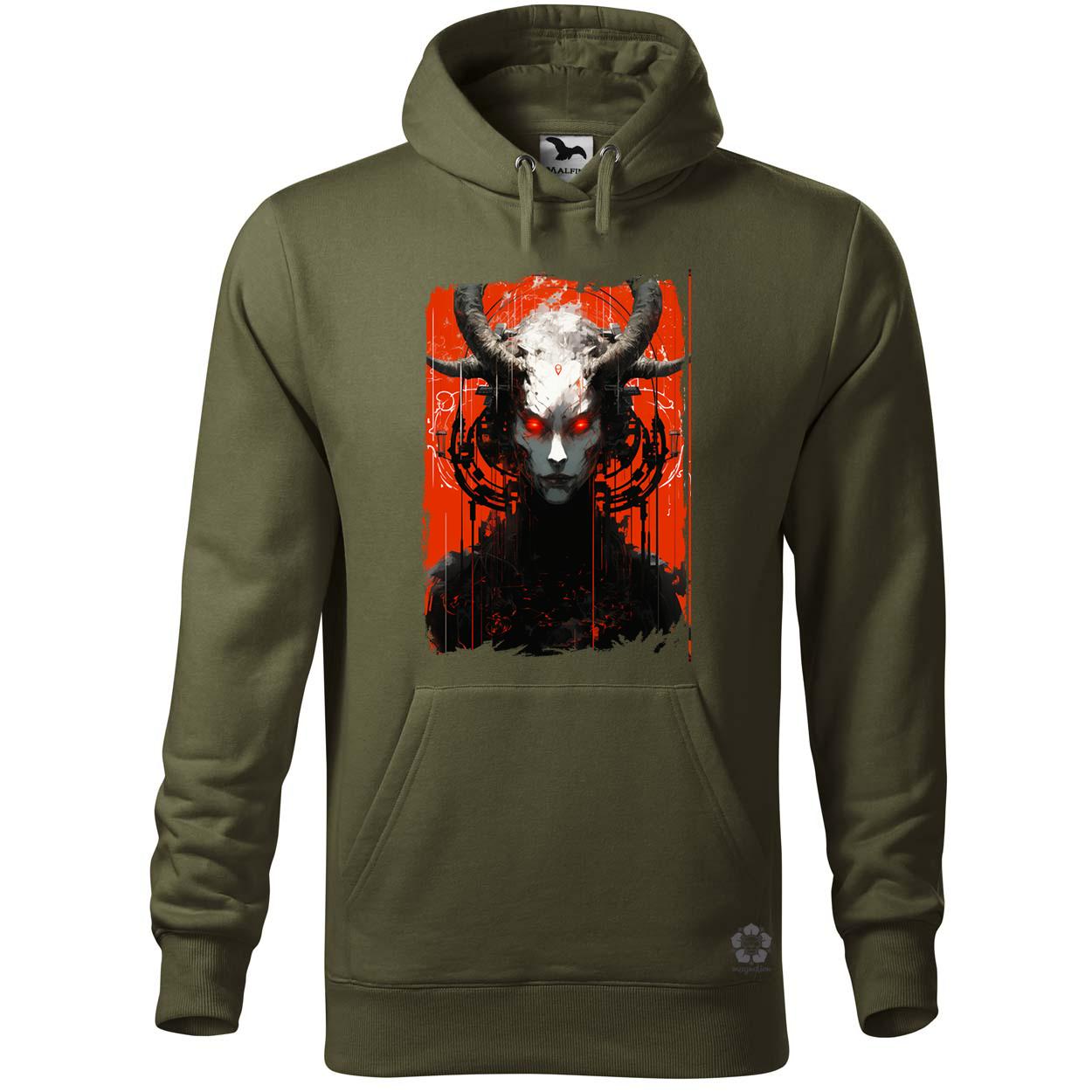 Démon és szarvak v8 egyedi  pulóver 
