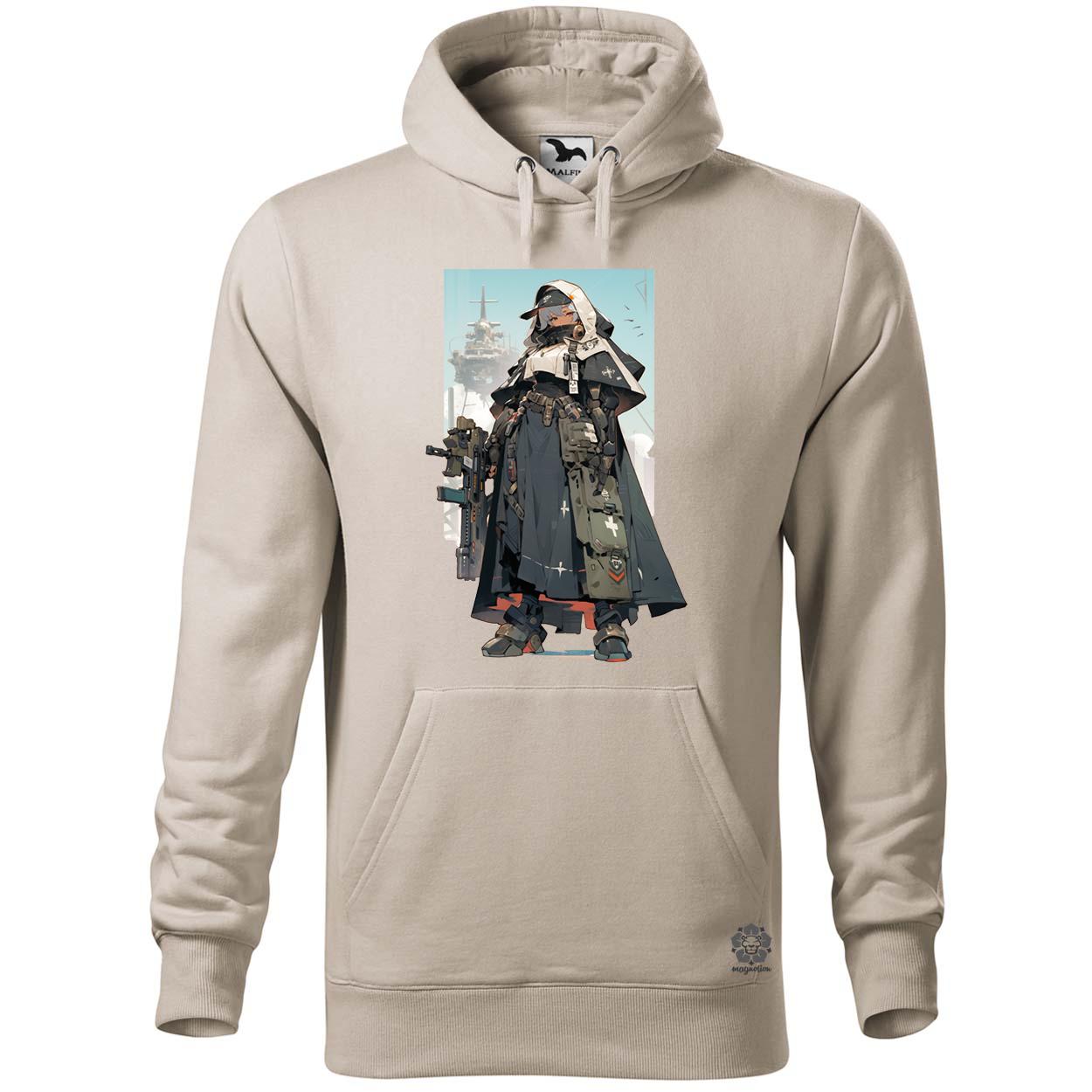 Dieselpunk anime apáca v4 egyedi  pulóver 