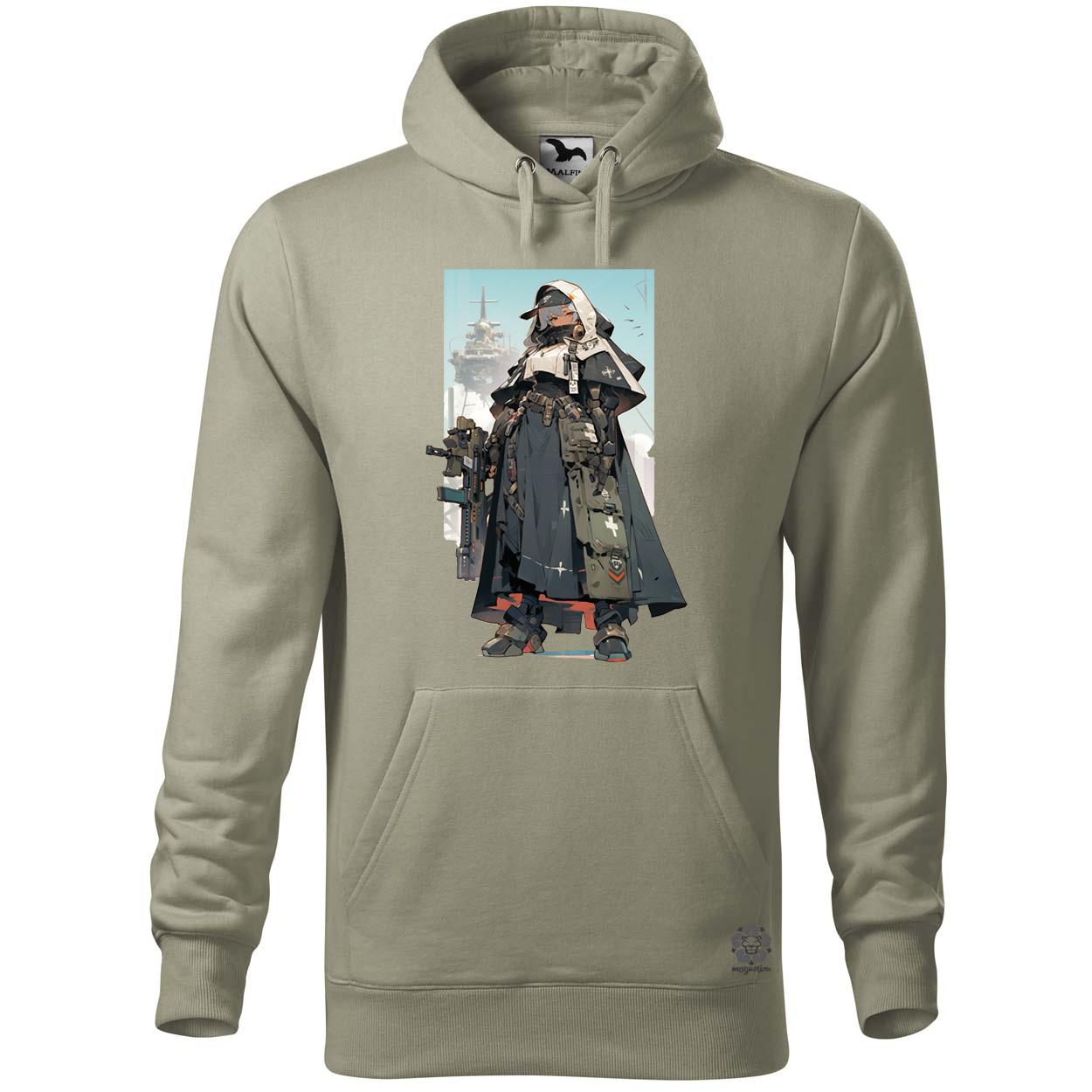 Dieselpunk anime apáca v4 egyedi  pulóver 