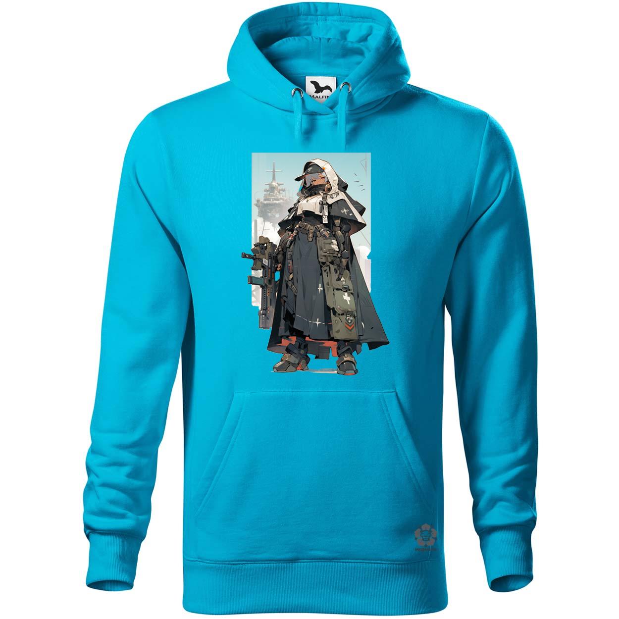 Dieselpunk anime apáca v4 egyedi  pulóver 