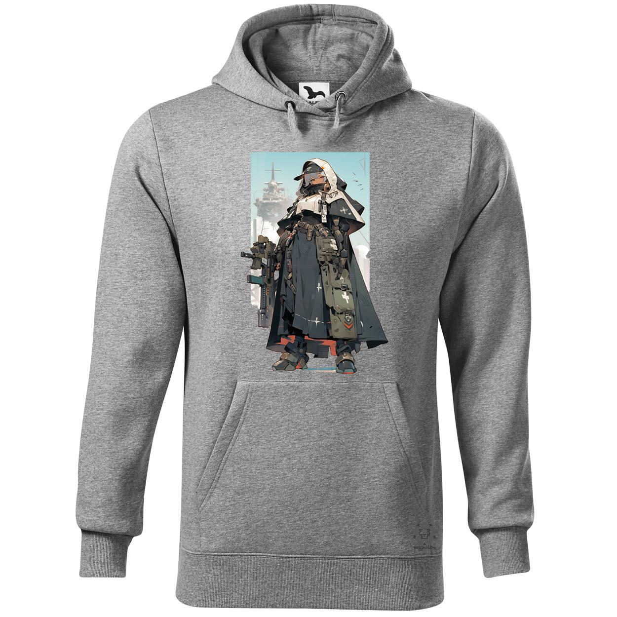 Dieselpunk anime apáca v4 egyedi  pulóver 