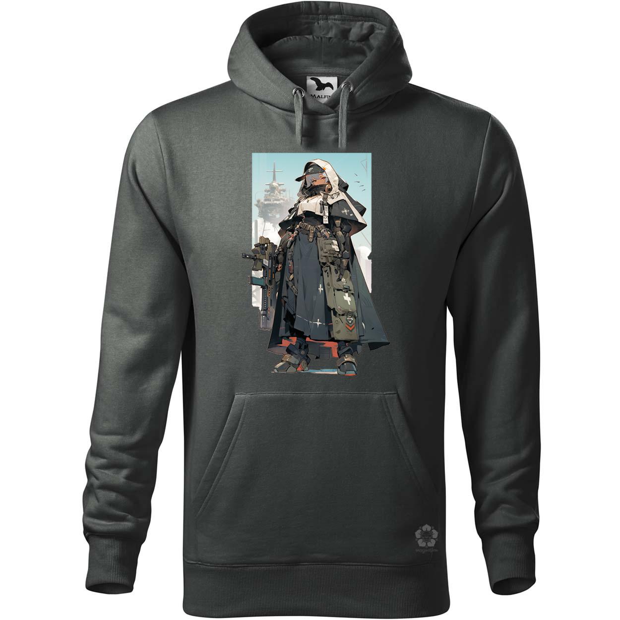 Dieselpunk anime apáca v4 egyedi  pulóver 