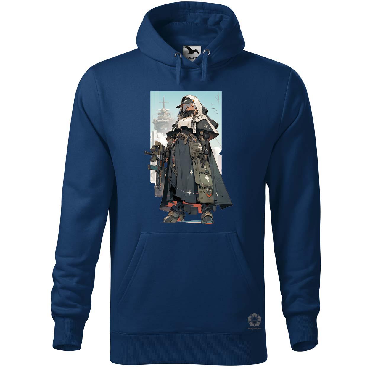 Dieselpunk anime apáca v4 egyedi  pulóver 