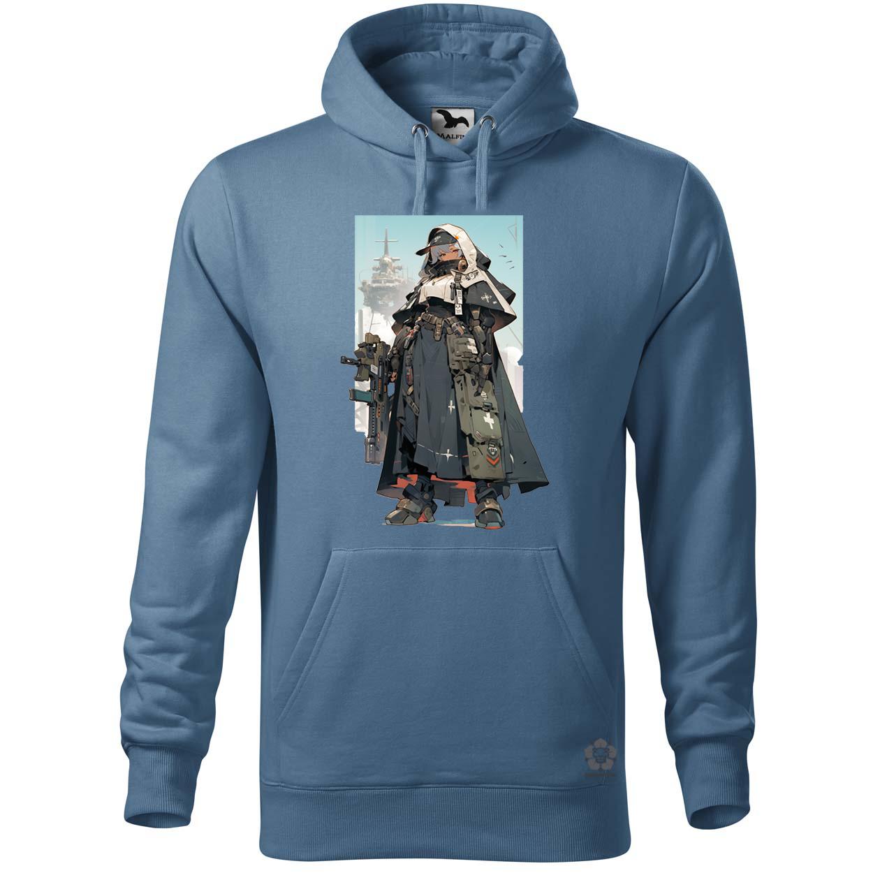 Dieselpunk anime apáca v4 egyedi  pulóver 