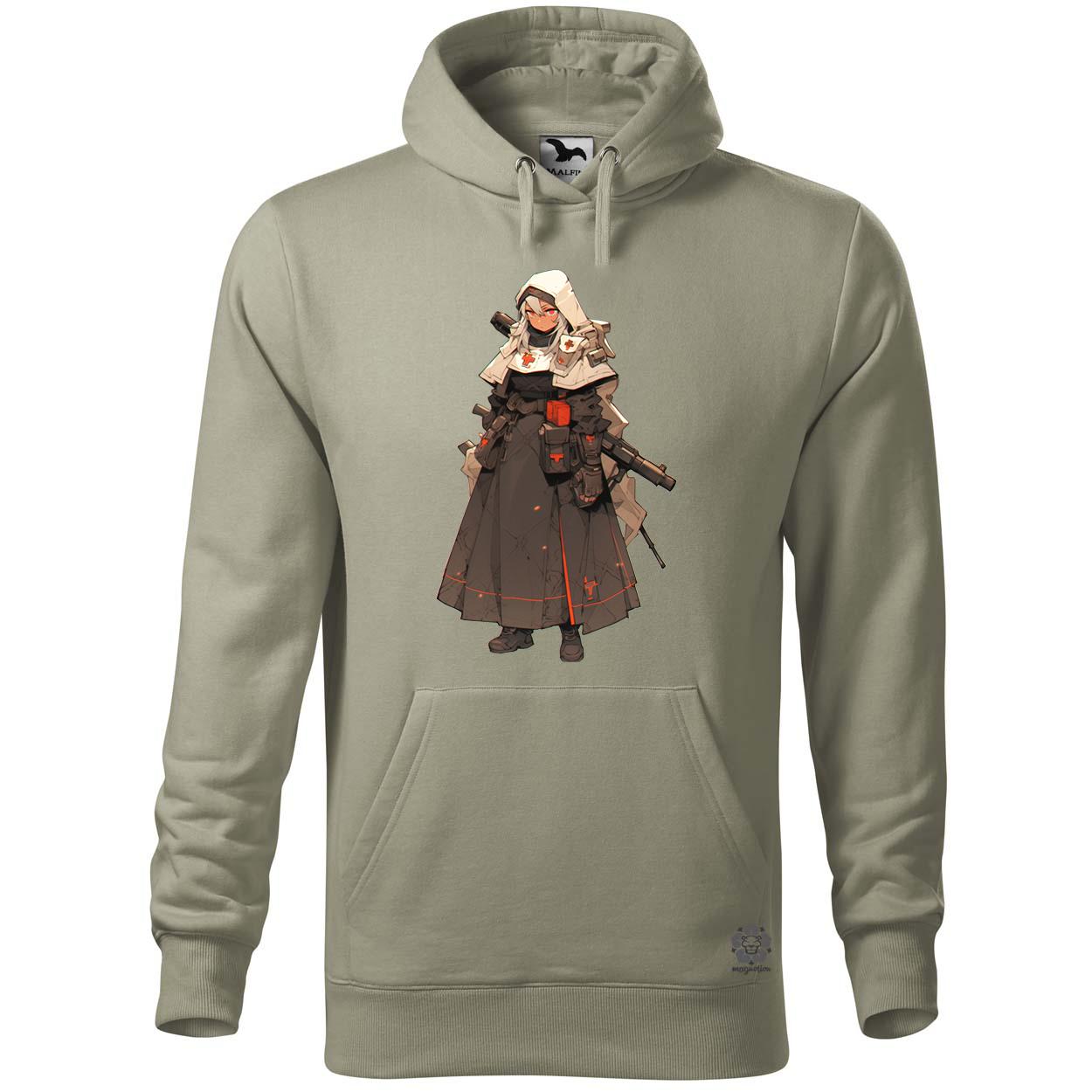 Dieselpunk anime apáca v6 egyedi  pulóver 