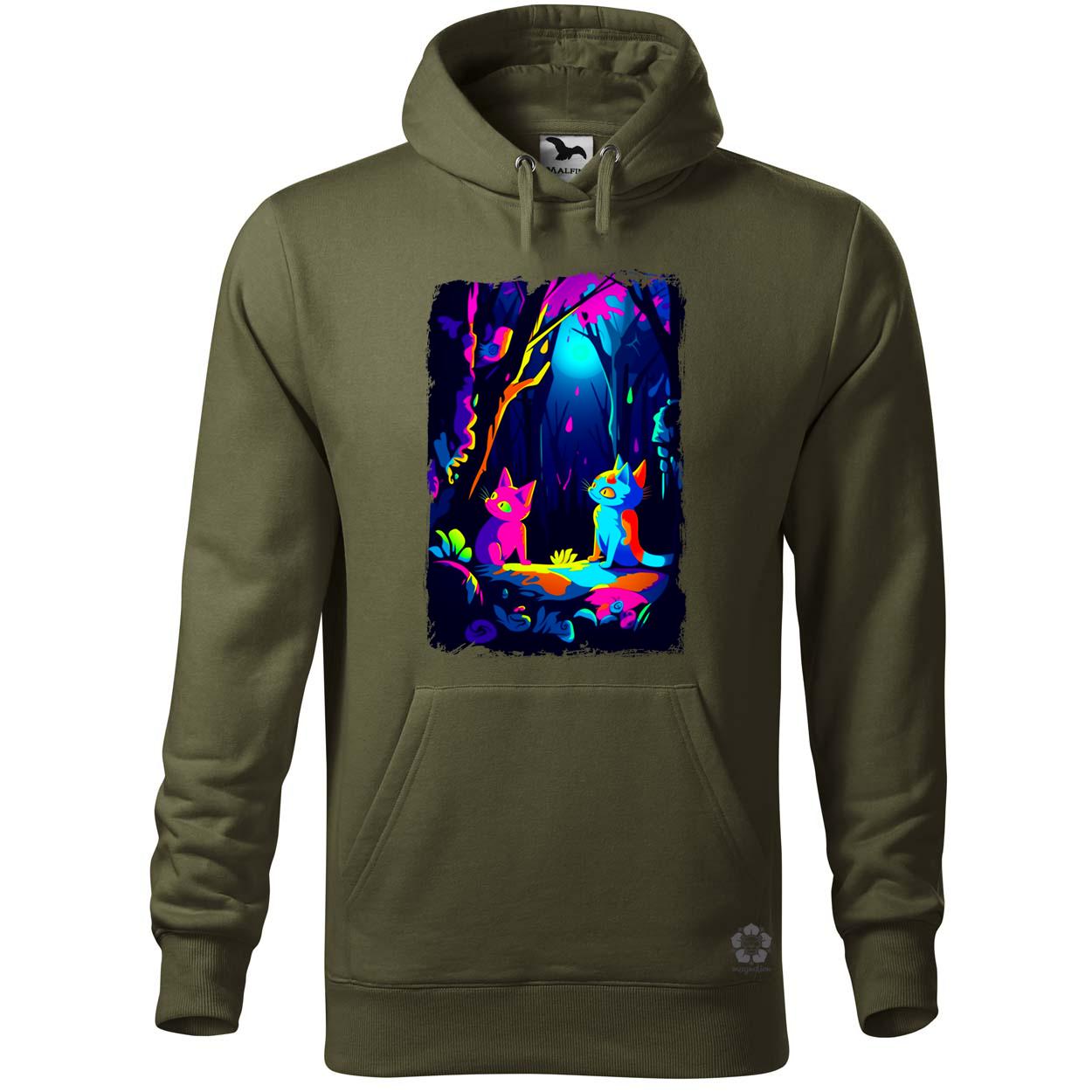 DMT művészet cicák v1 egyedi  pulóver 