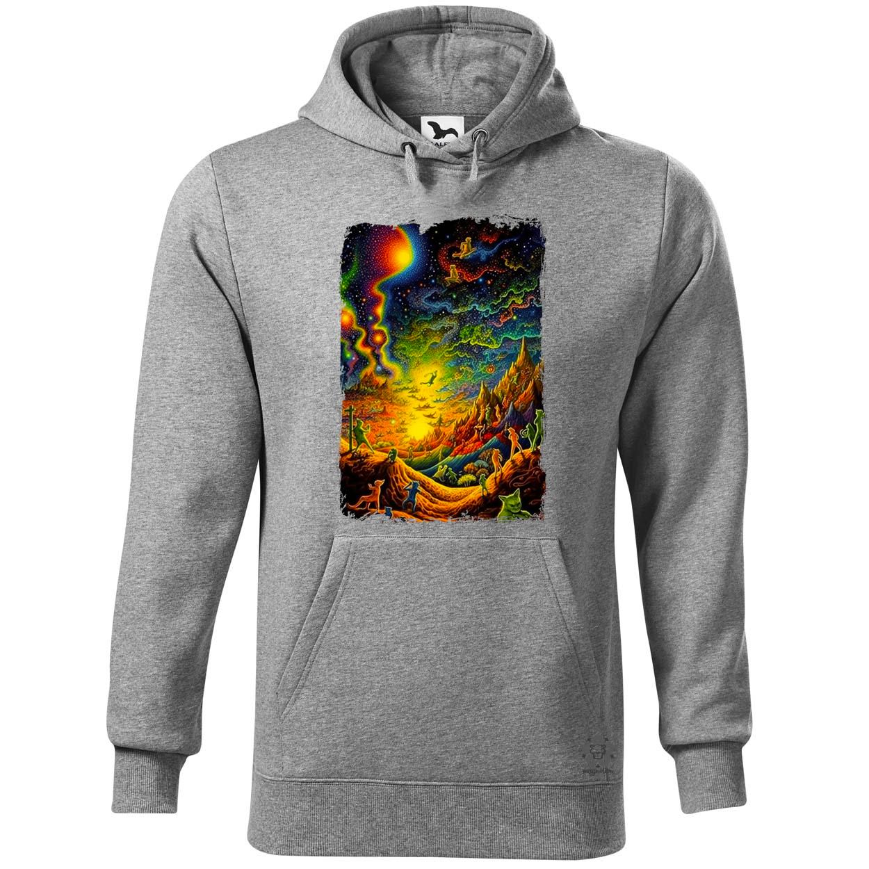 DMT művészet cicák v3 egyedi  pulóver 