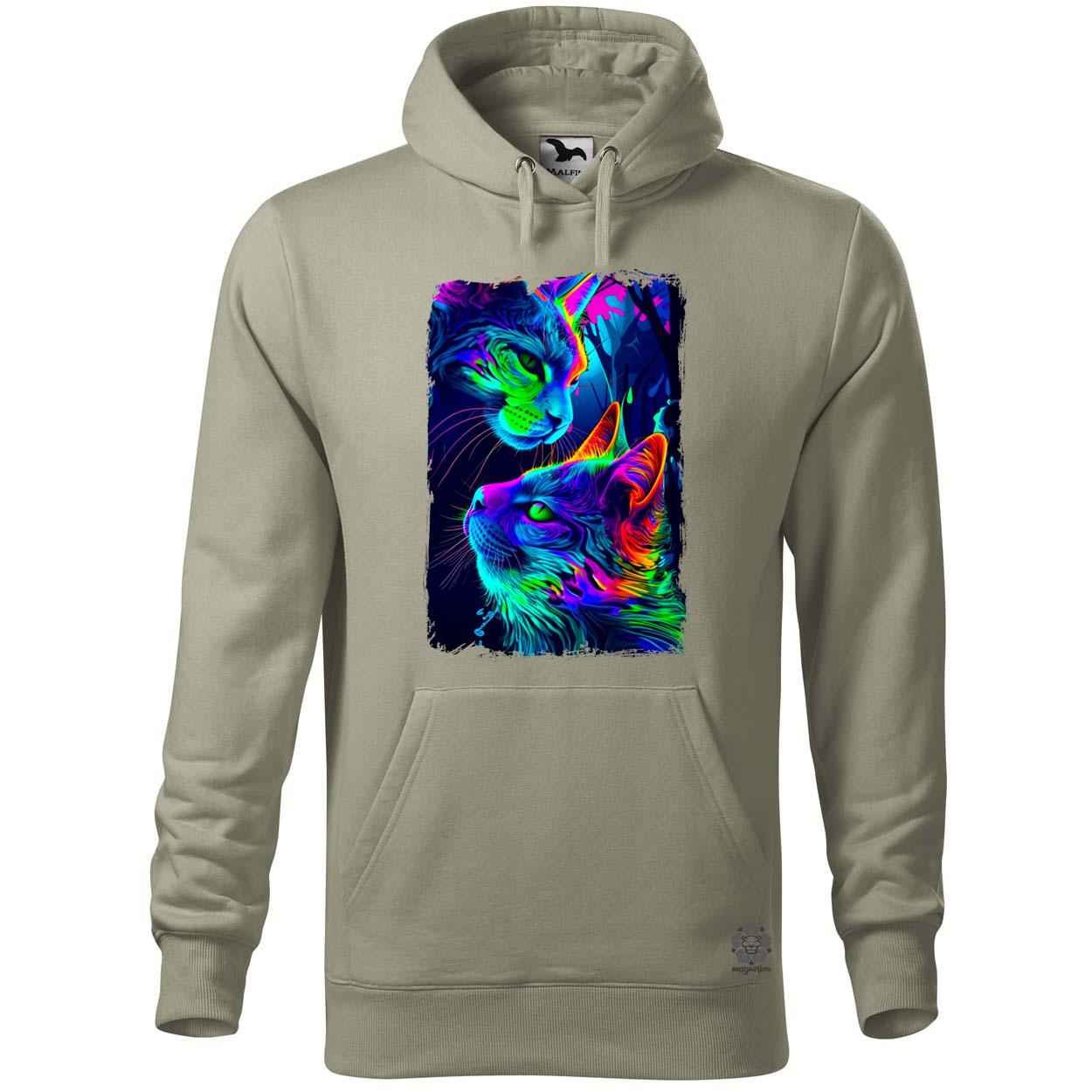 DMT művészet cicák v4 egyedi  pulóver 