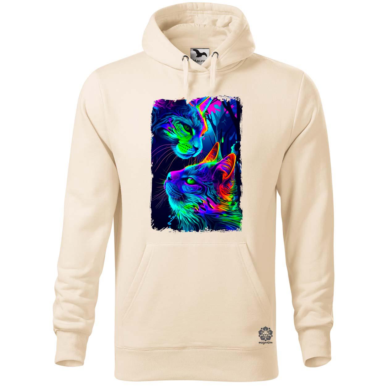 DMT művészet cicák v4 egyedi  pulóver 