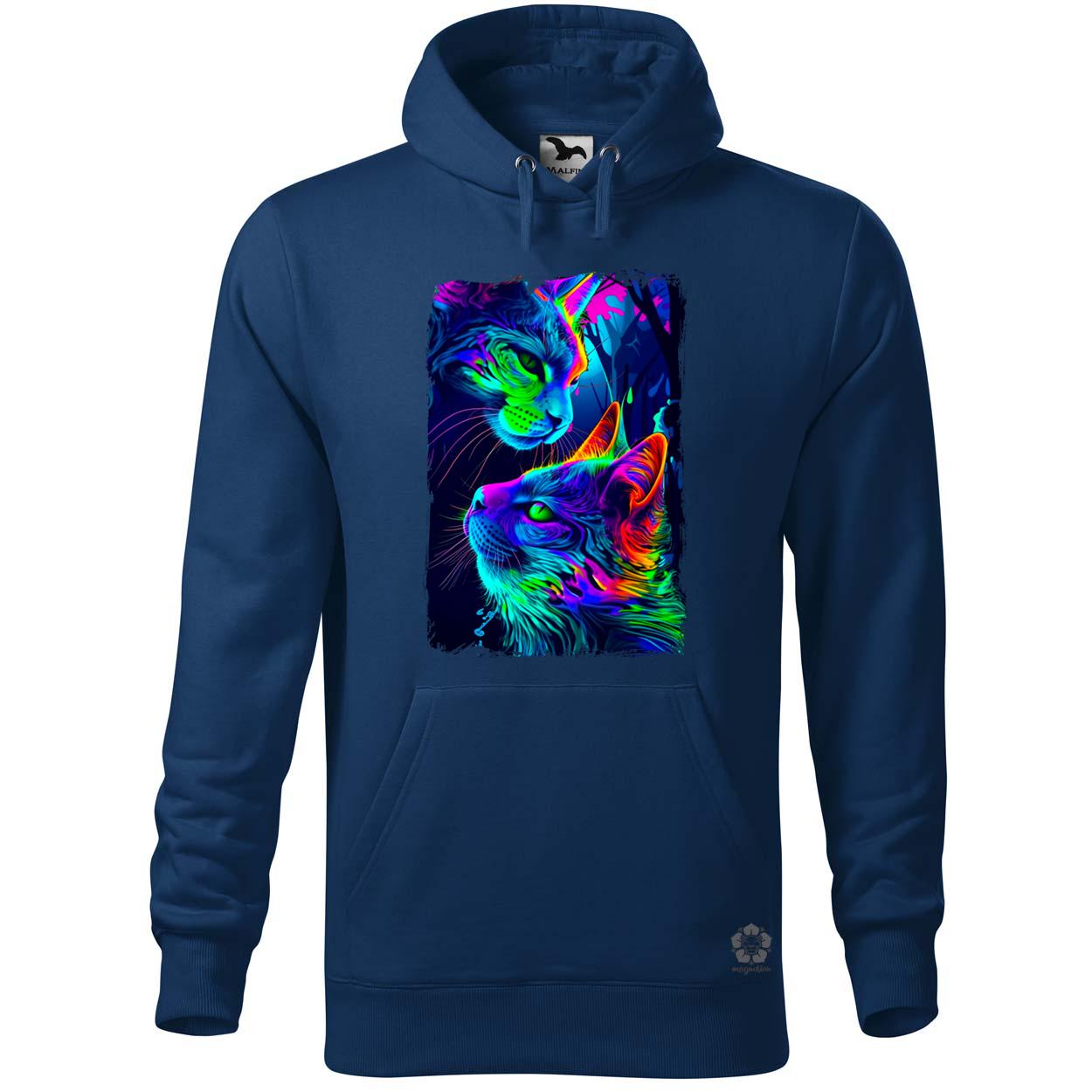 DMT művészet cicák v4 egyedi  pulóver 
