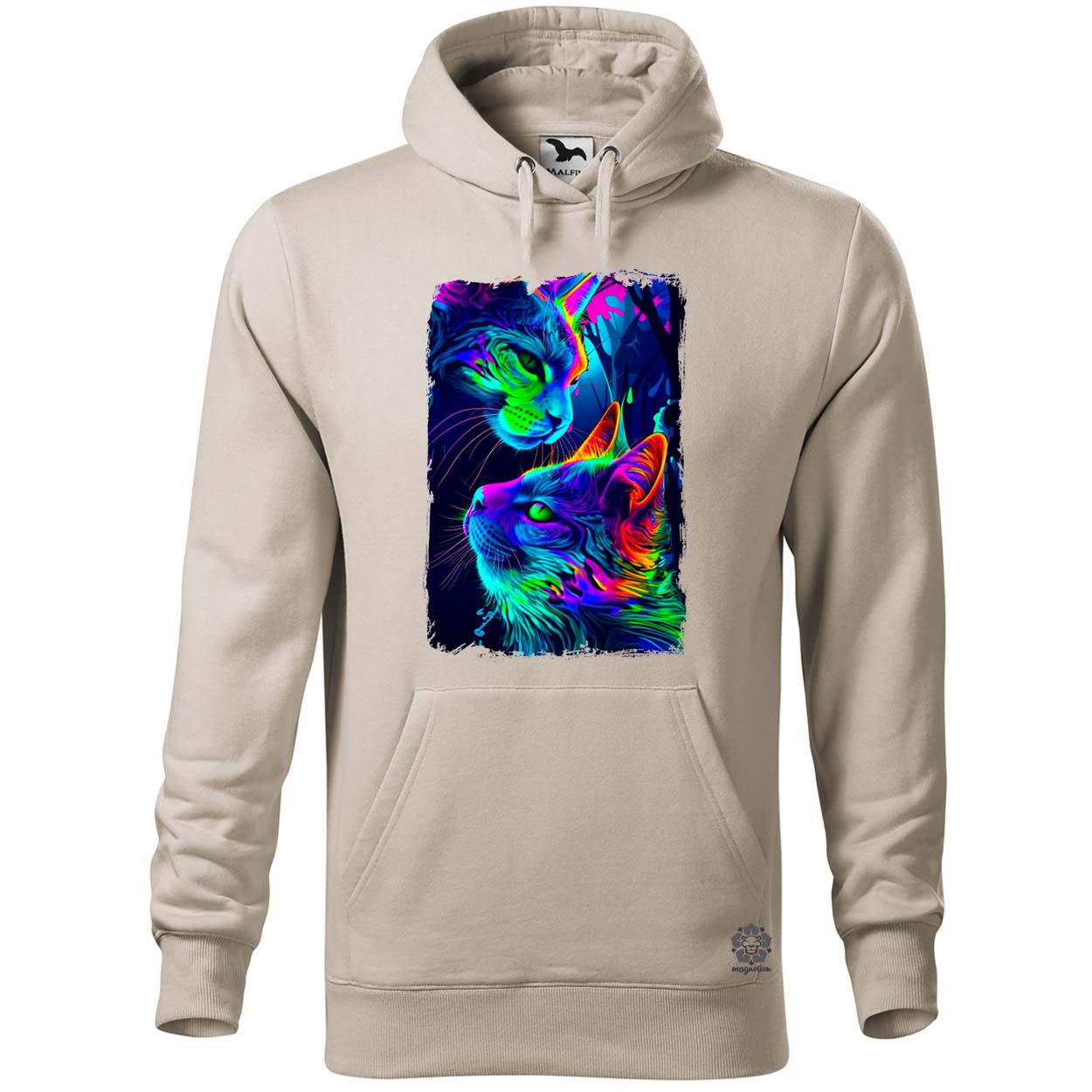 DMT művészet cicák v4 egyedi  pulóver 