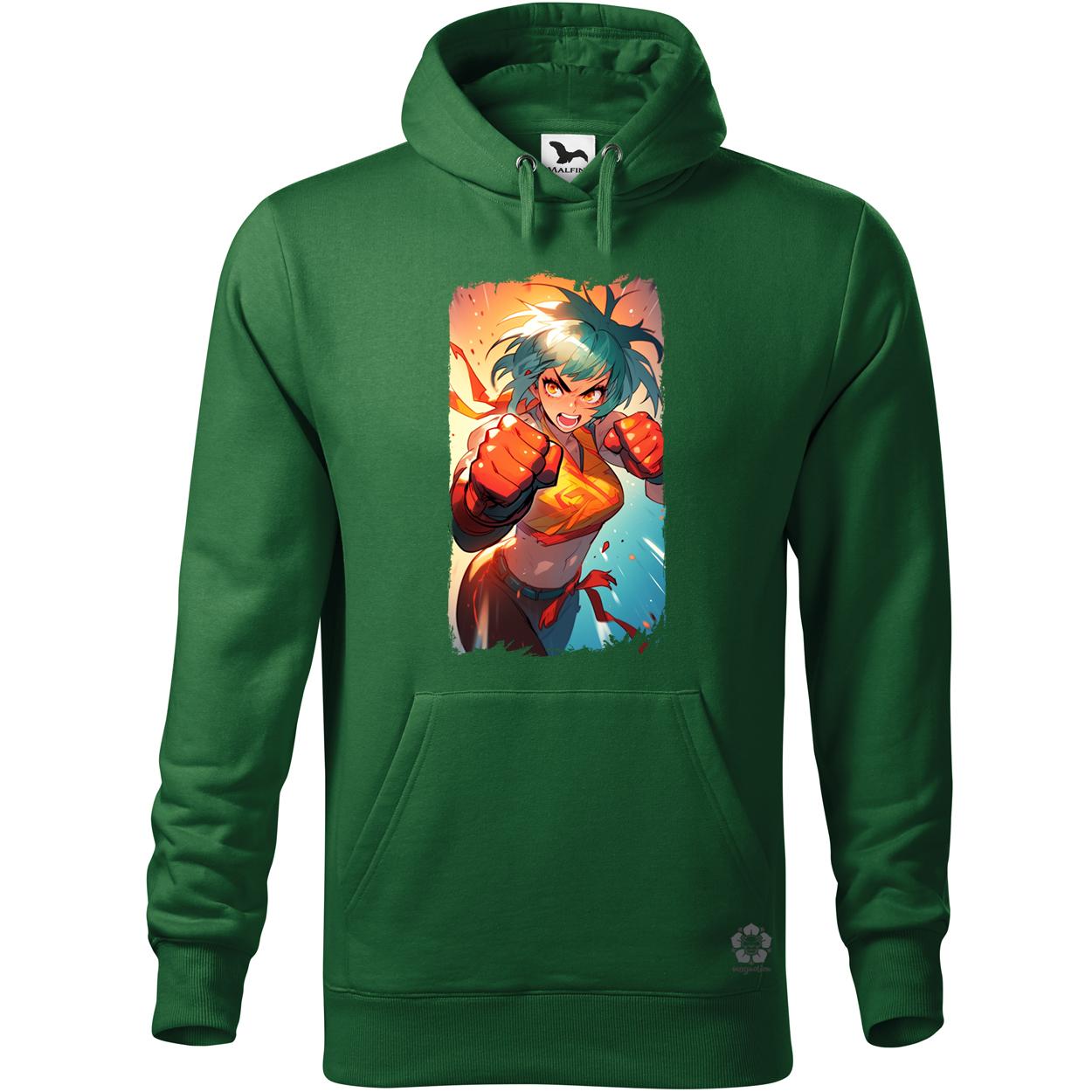 Dühös anime lány v1 egyedi  pulóver 