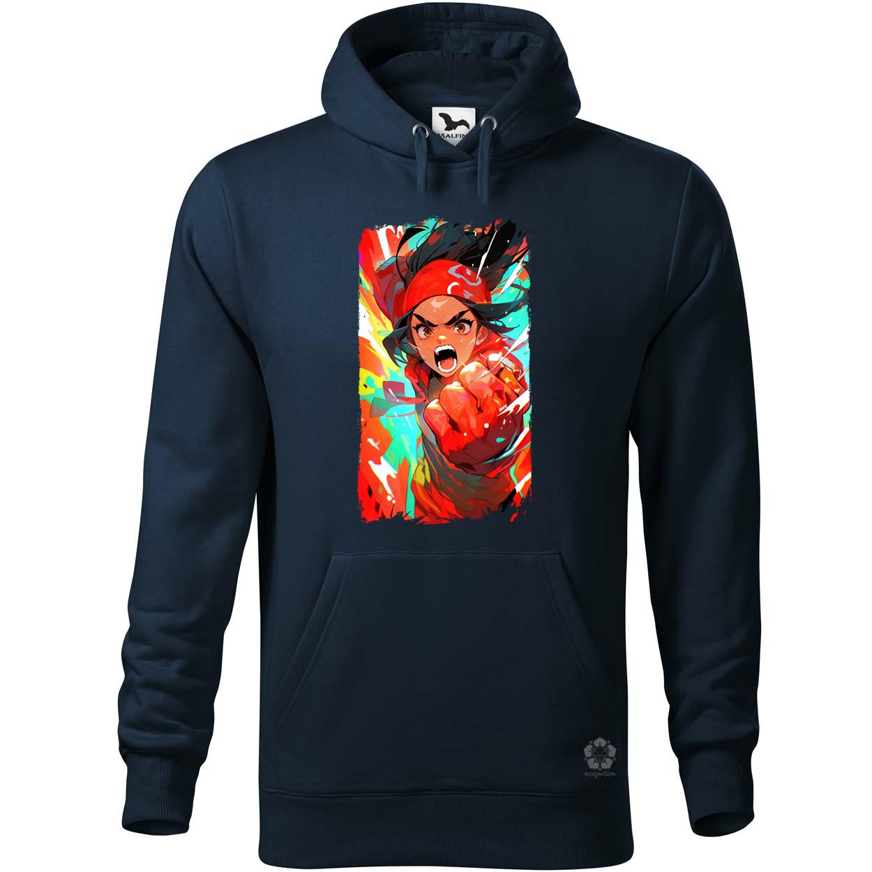 Dühös anime lány v4 egyedi  pulóver 