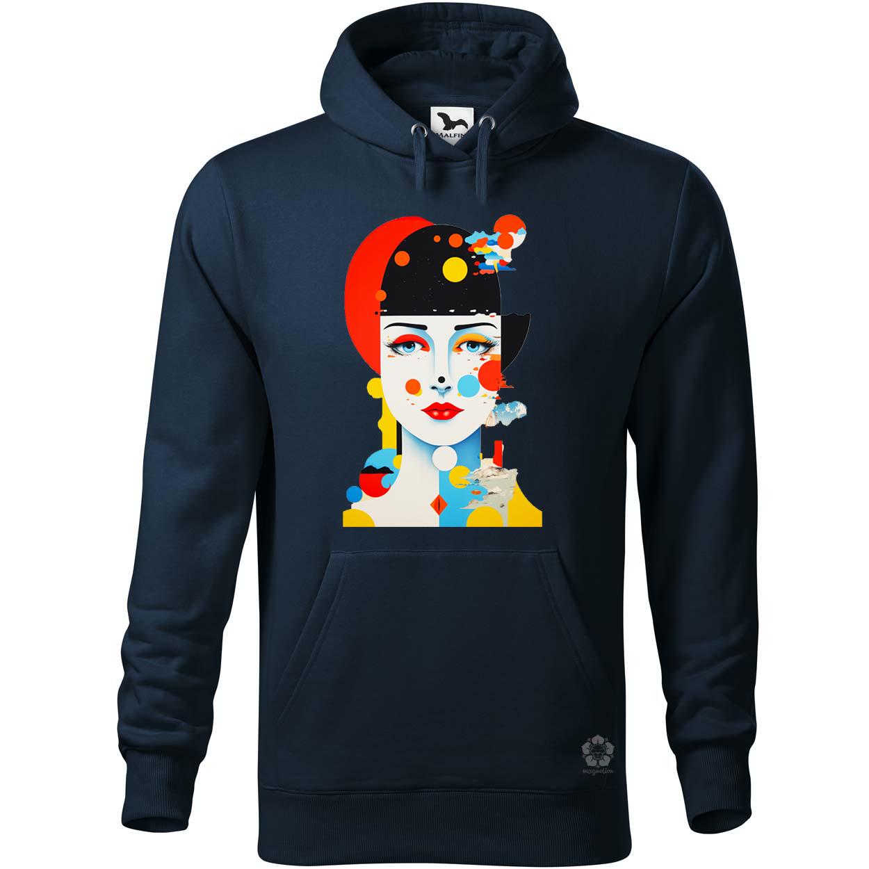 Egyszerű absztrakt alakzatok v4 egyedi  pulóver 