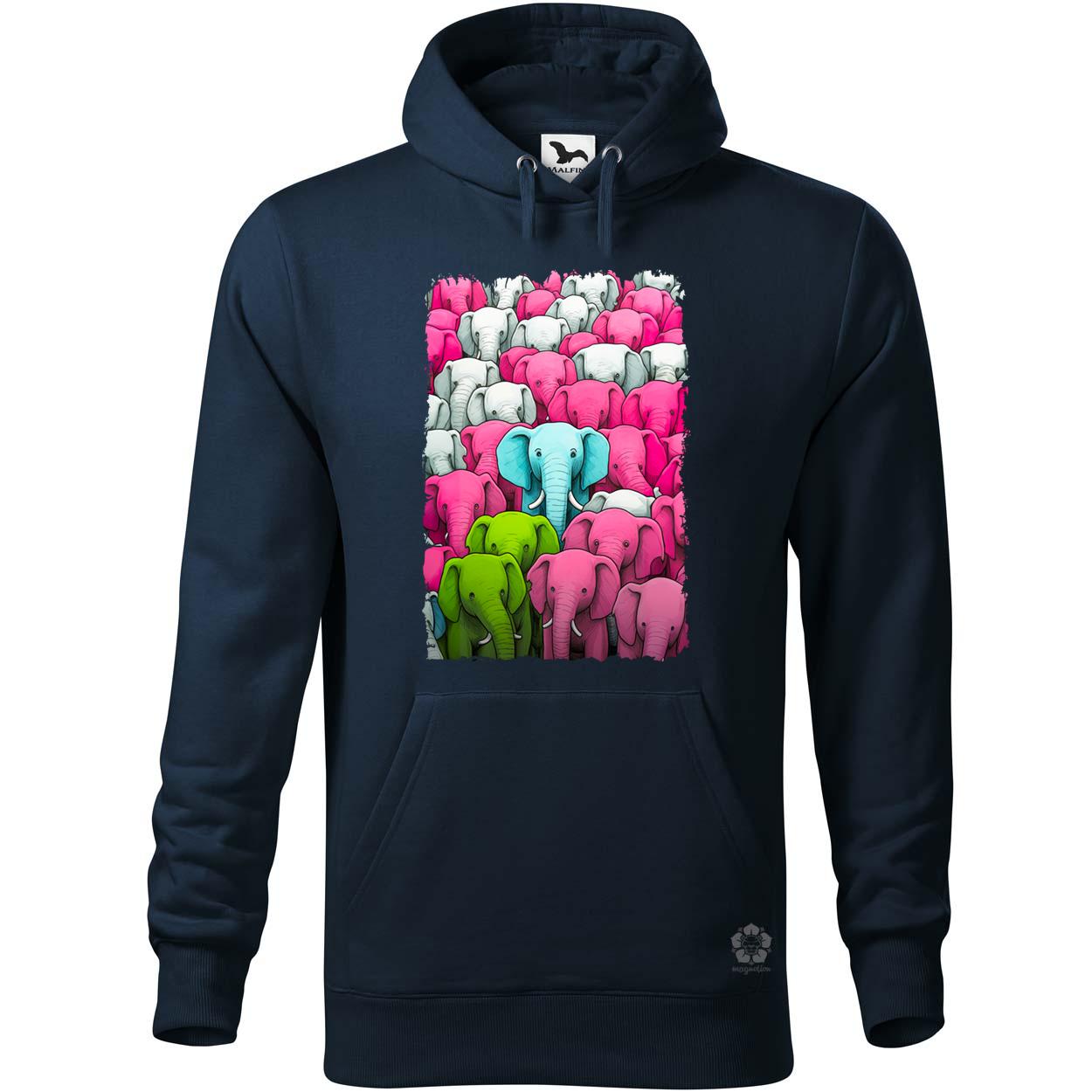 Elefánt montázs v1 egyedi  pulóver 