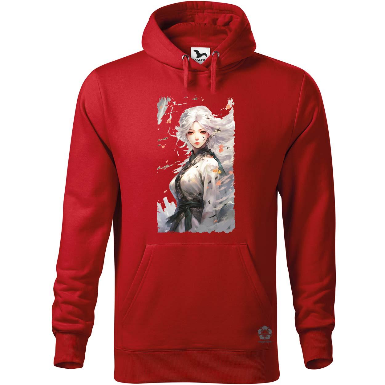 Fehérhajú anime lány v1 egyedi  pulóver 
