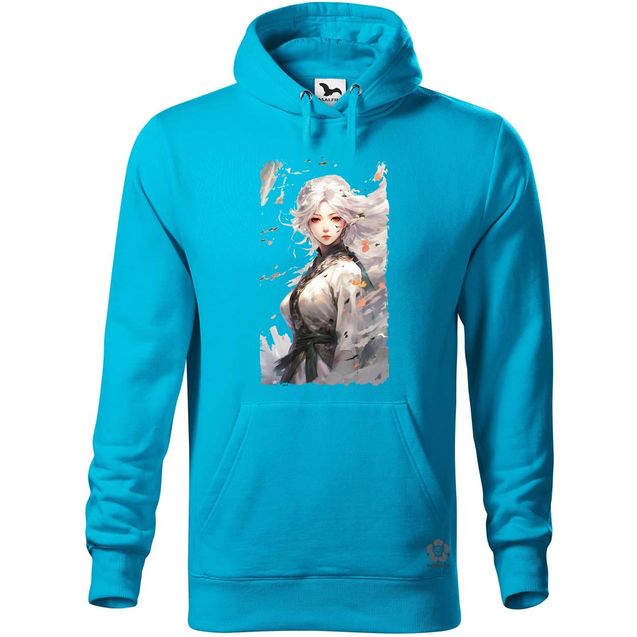 Fehérhajú anime lány v1 egyedi  pulóver 