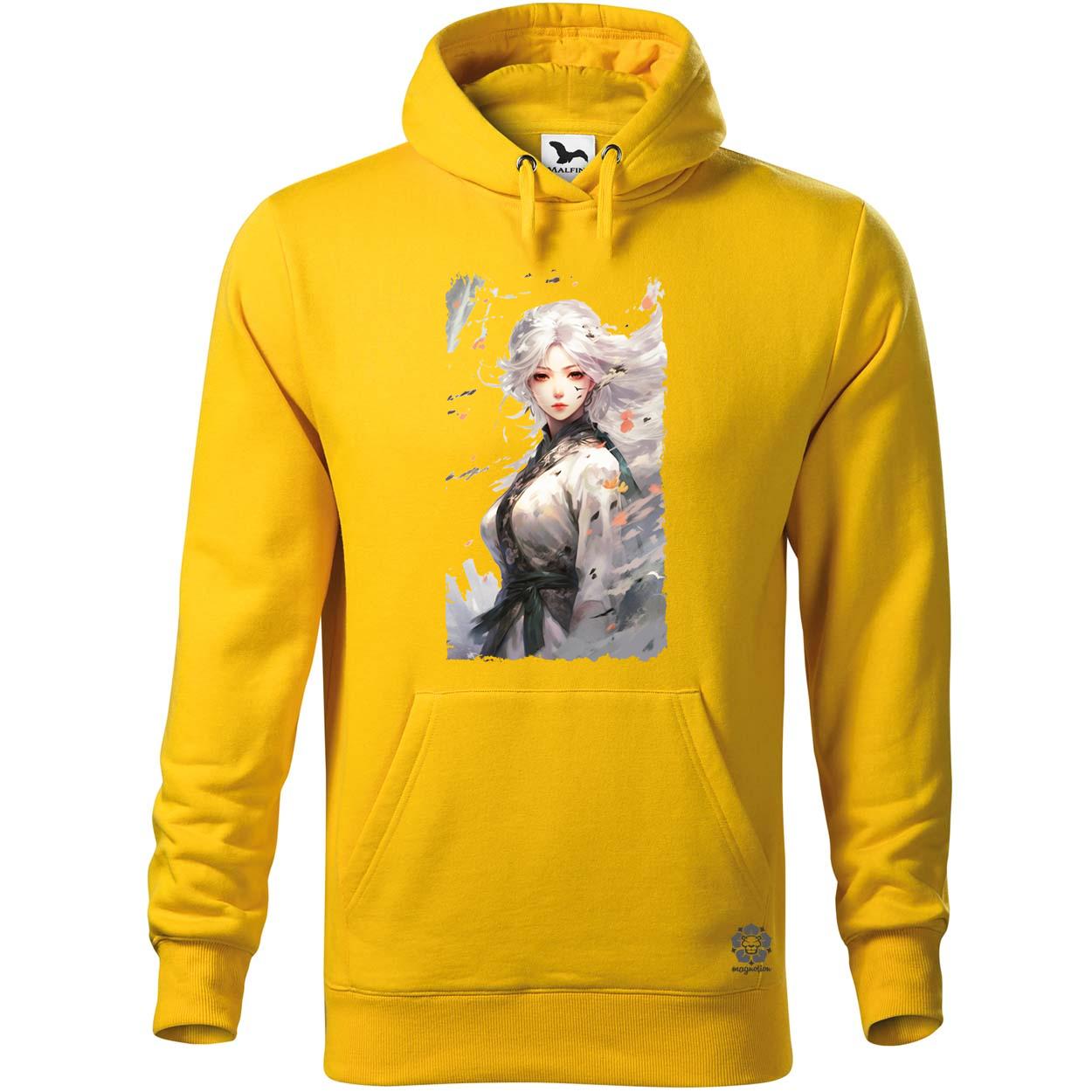 Fehérhajú anime lány v1 egyedi  pulóver 