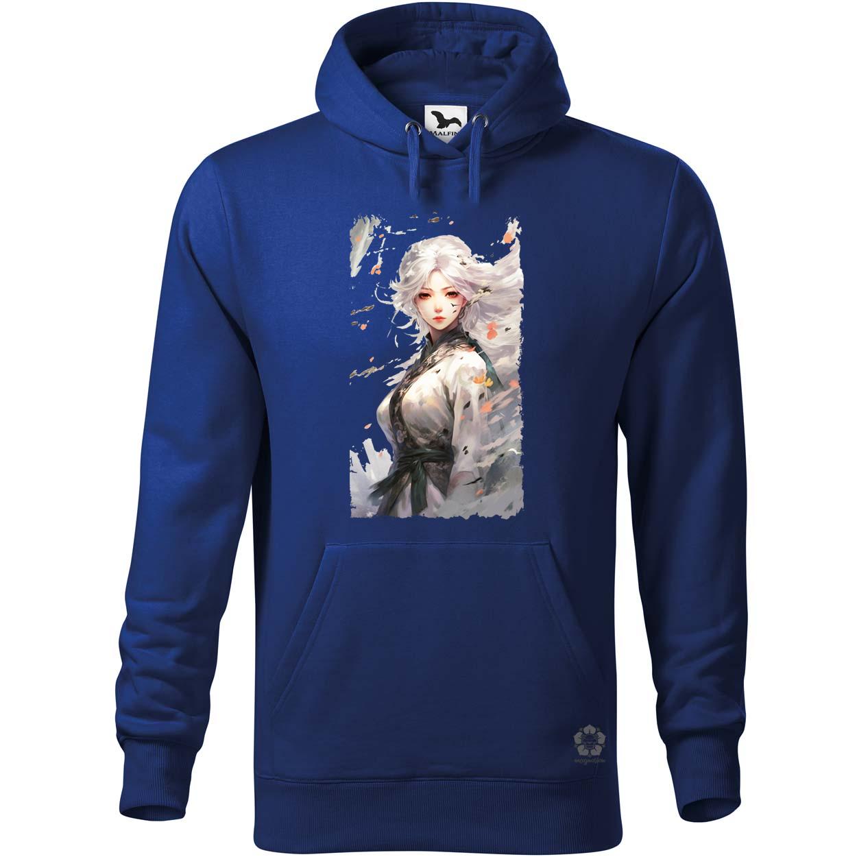 Fehérhajú anime lány v1 egyedi  pulóver 