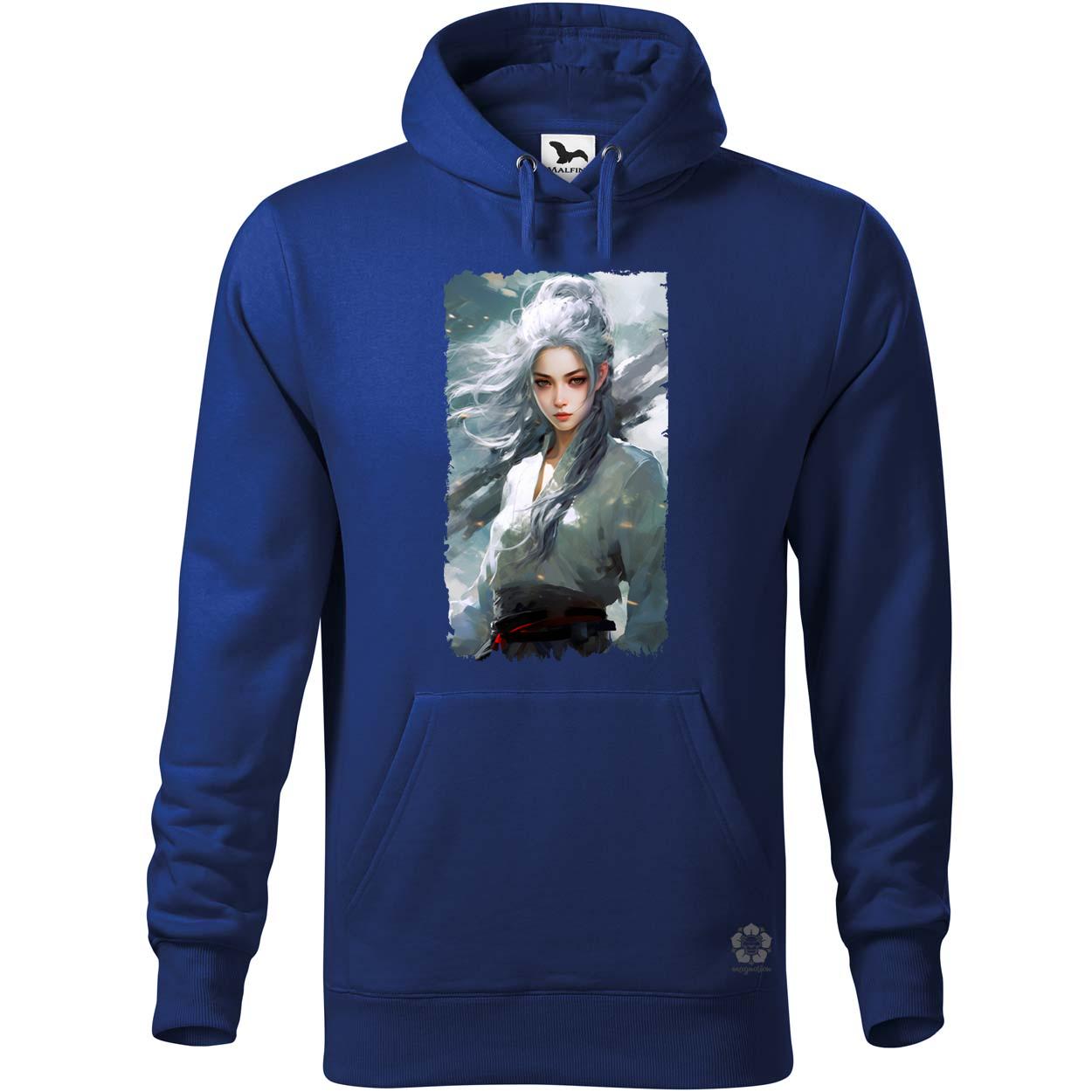 Fehérhajú anime lány v2 egyedi  pulóver 