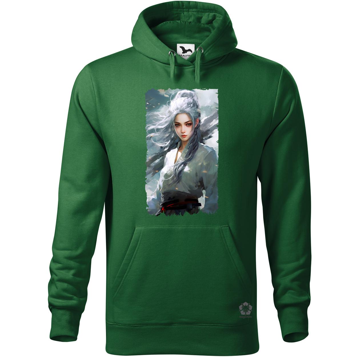 Fehérhajú anime lány v2 egyedi  pulóver 