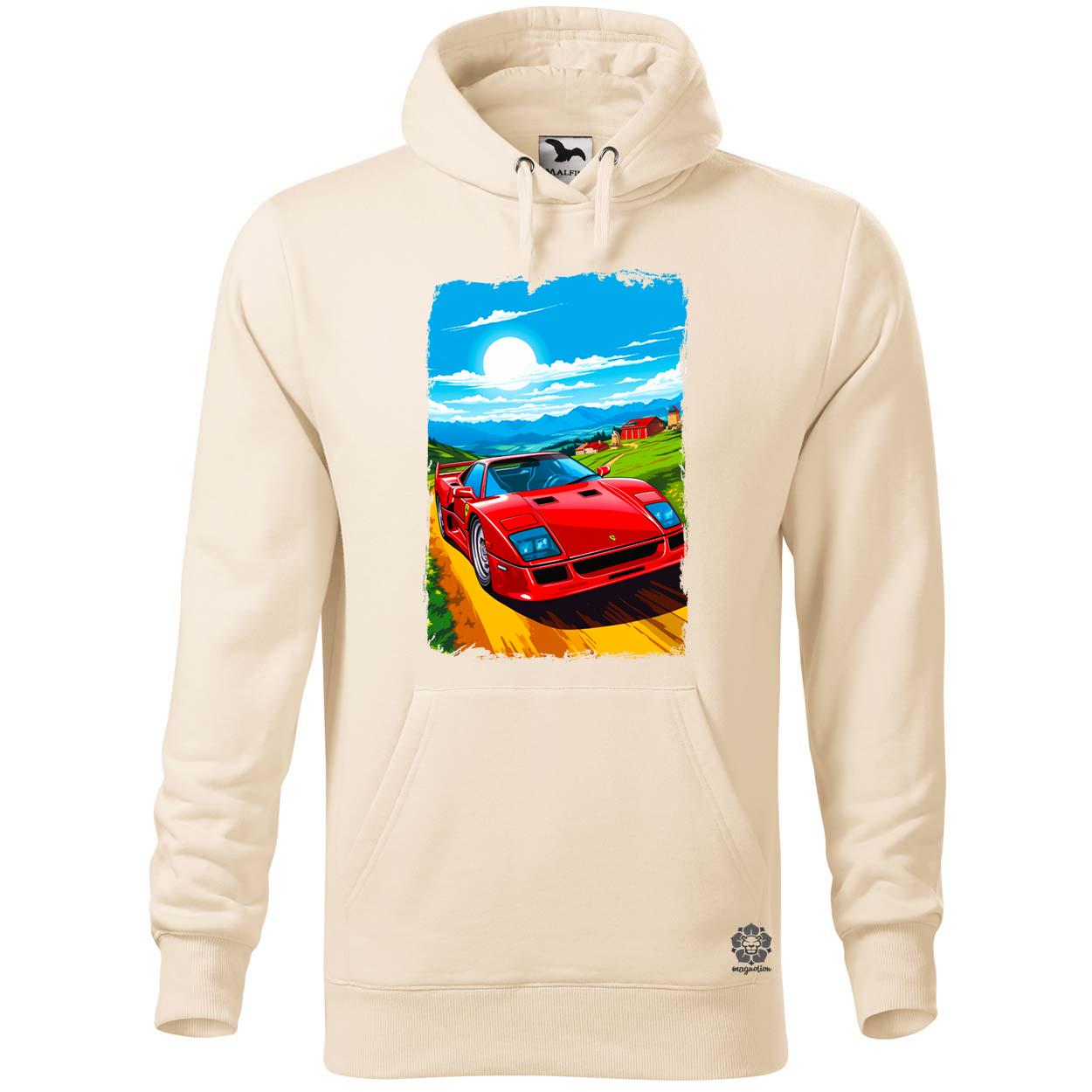 Ferrari F40 retró utazás v3 egyedi  pulóver 
