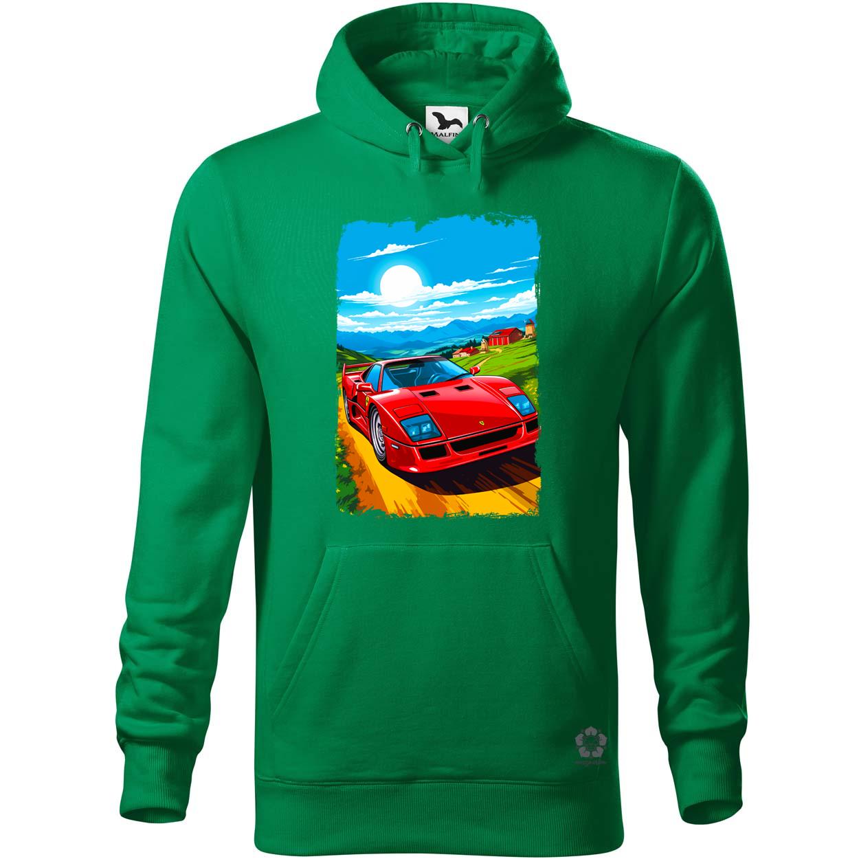 Ferrari F40 retró utazás v3 egyedi  pulóver 