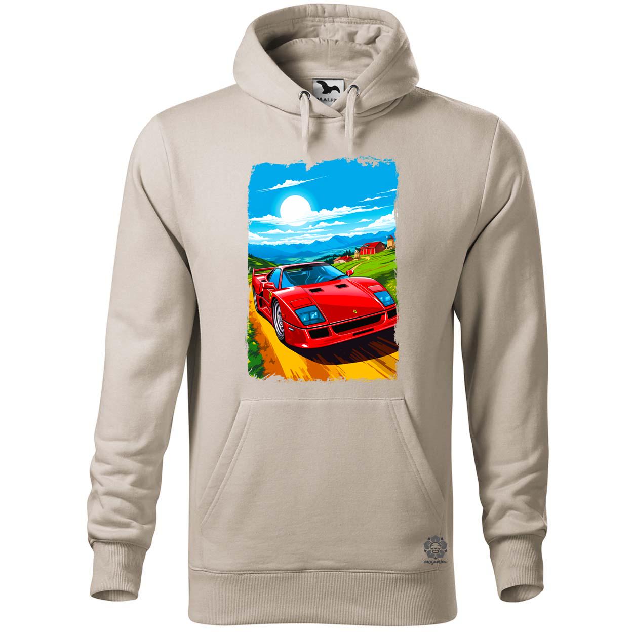 Ferrari F40 retró utazás v3 egyedi  pulóver 
