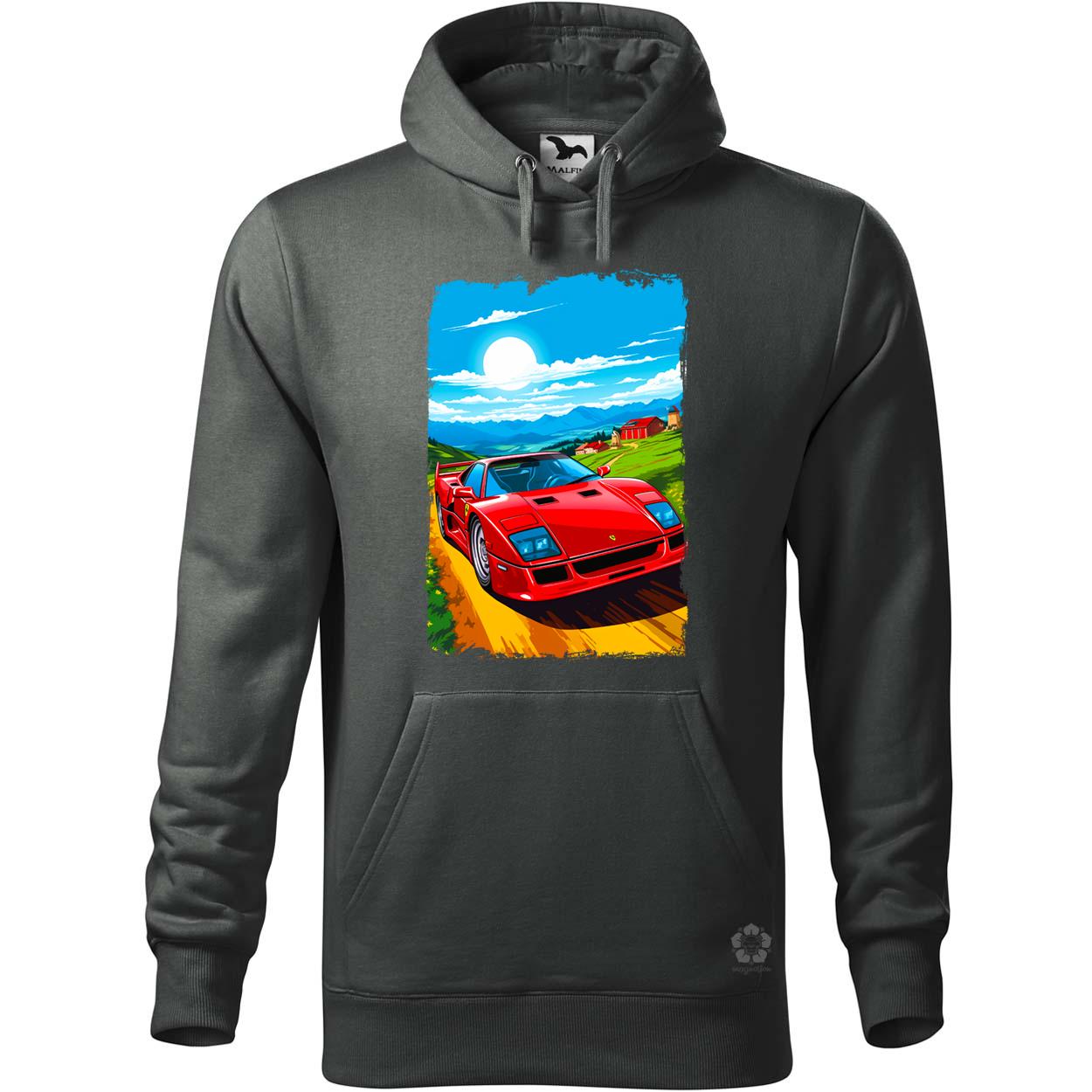 Ferrari F40 retró utazás v3 egyedi  pulóver 