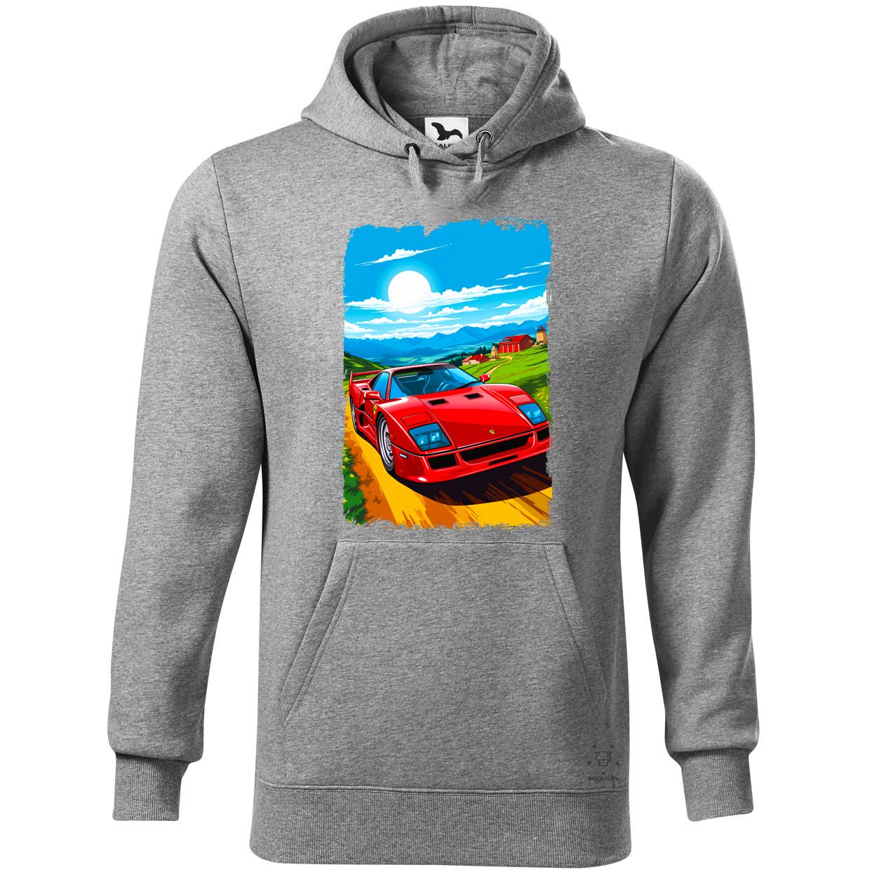Ferrari F40 retró utazás v3 egyedi  pulóver 