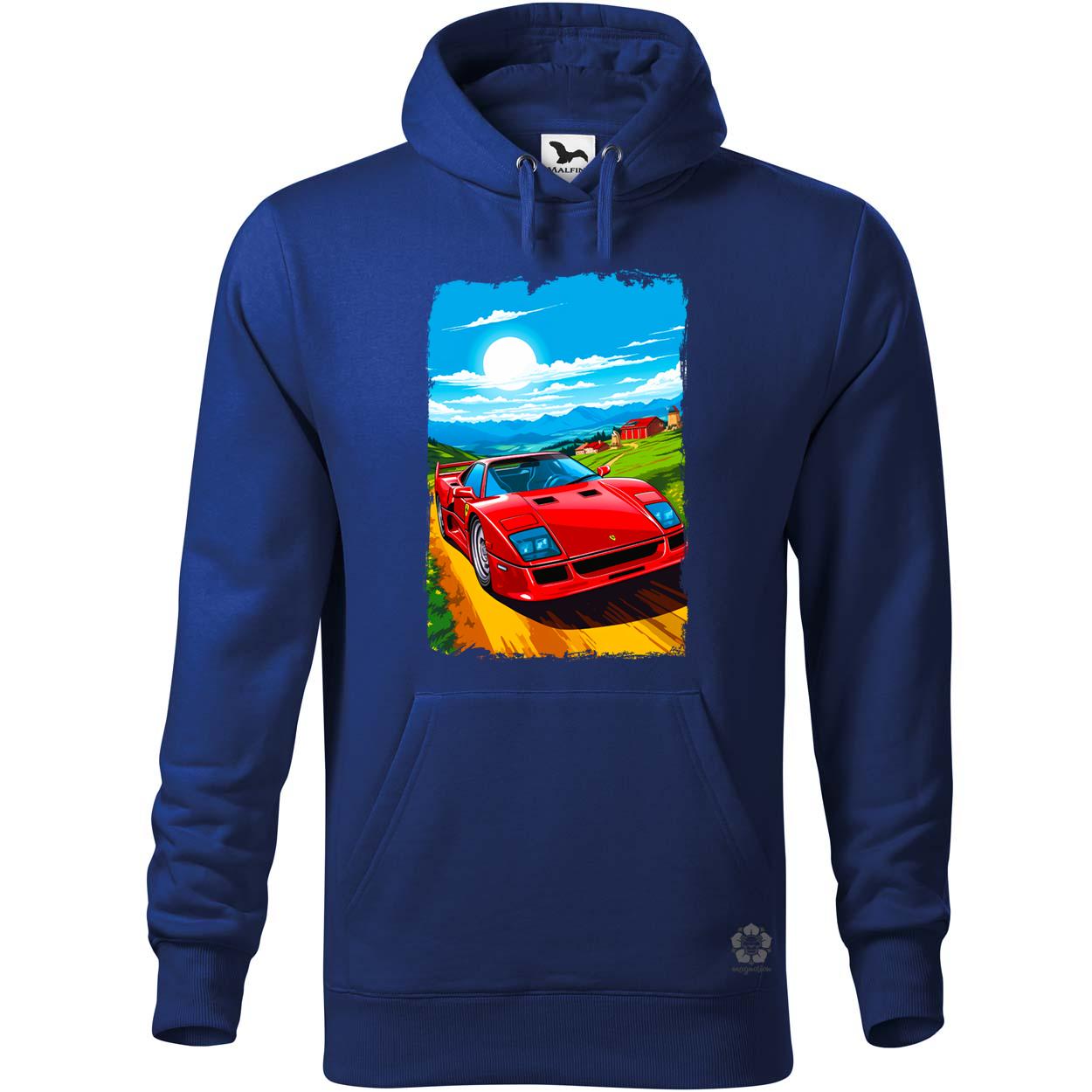 Ferrari F40 retró utazás v3 egyedi  pulóver 