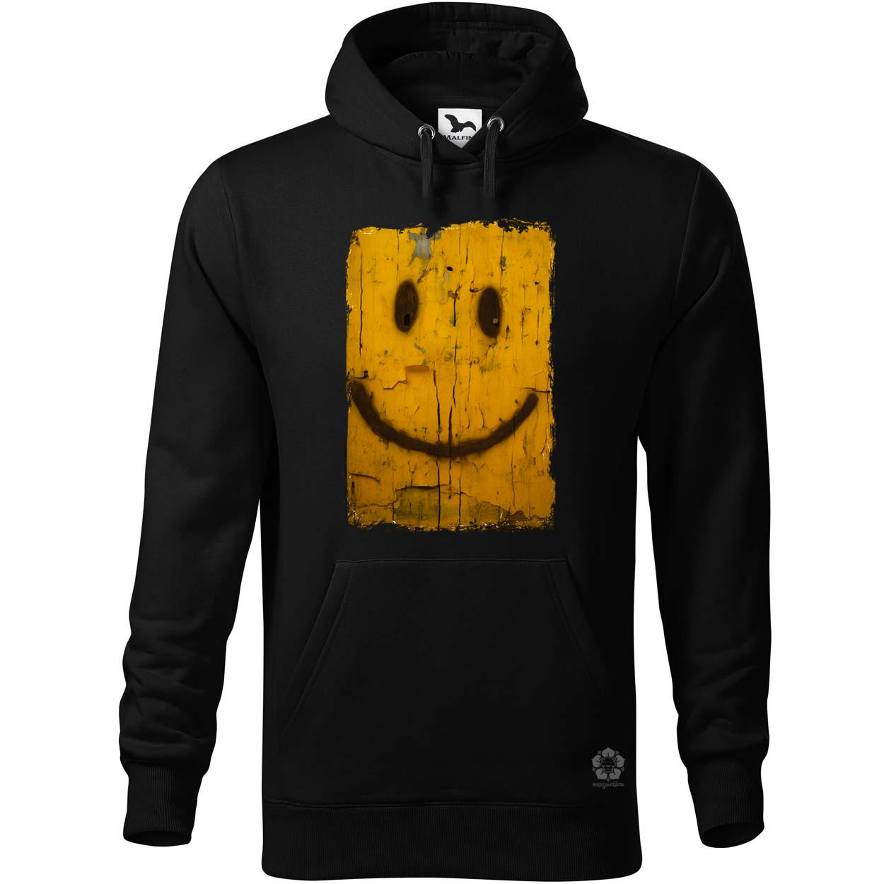 Festett smile graffiti v1 egyedi  pulóver 