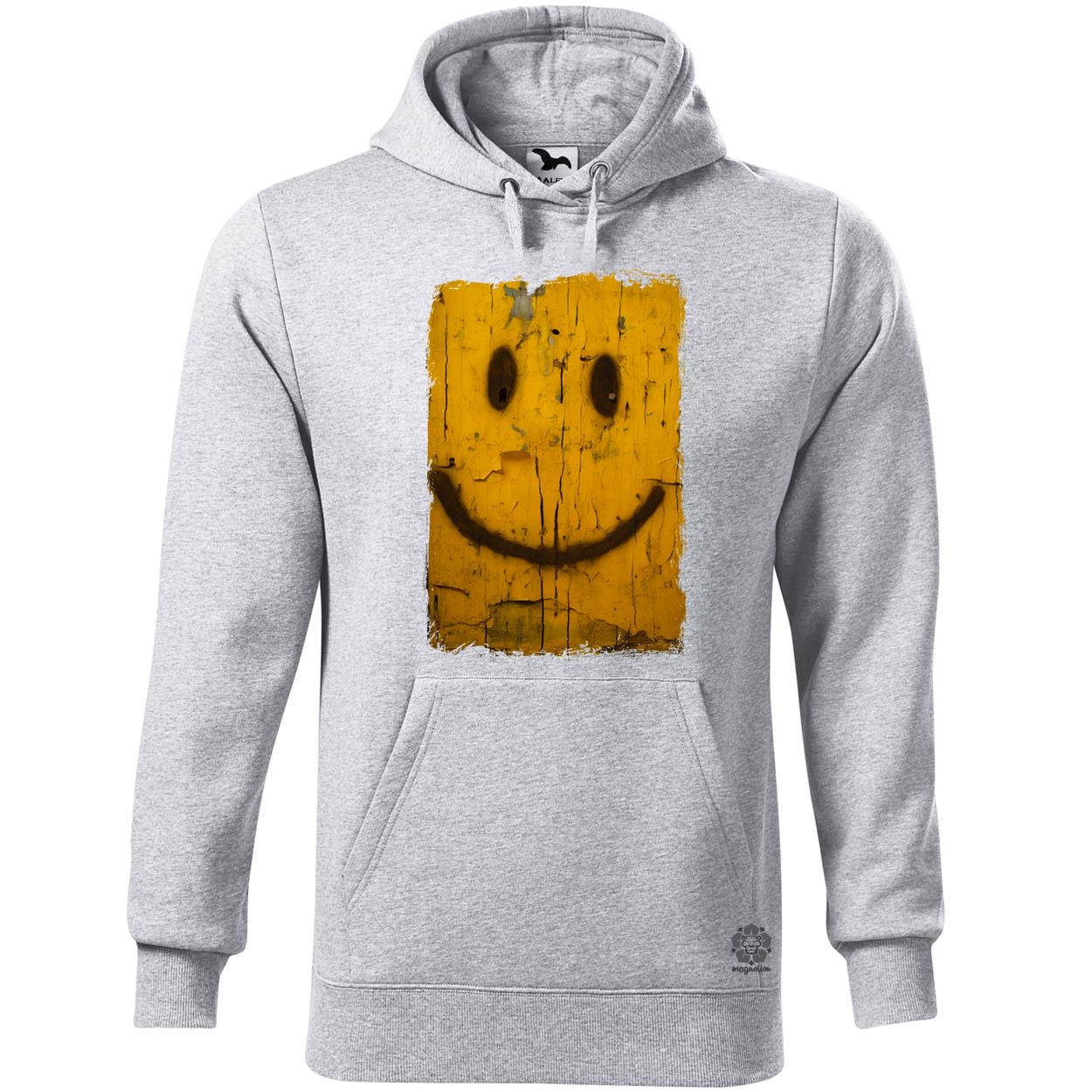 Festett smile graffiti v1 egyedi  pulóver 