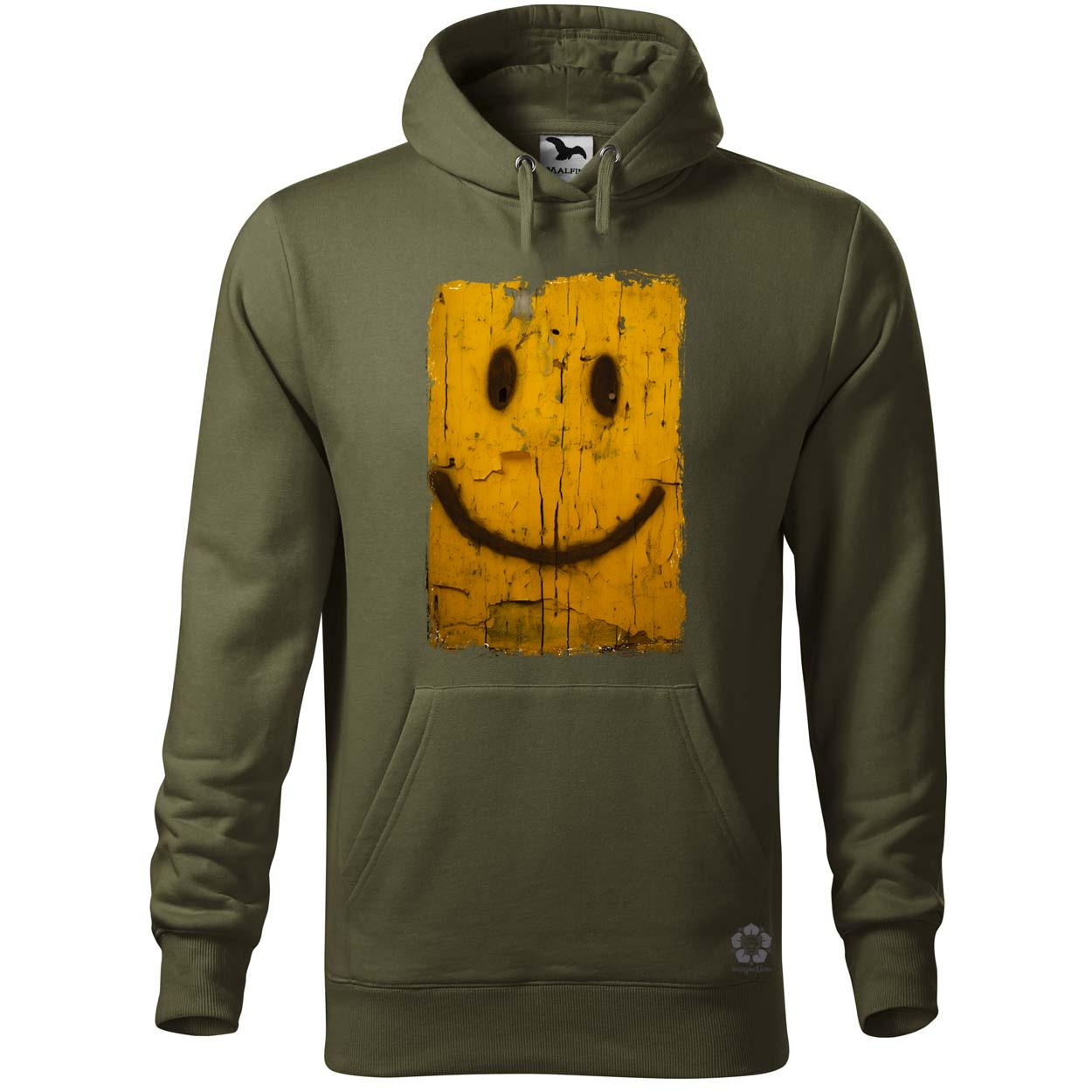 Festett smile graffiti v1 egyedi  pulóver 