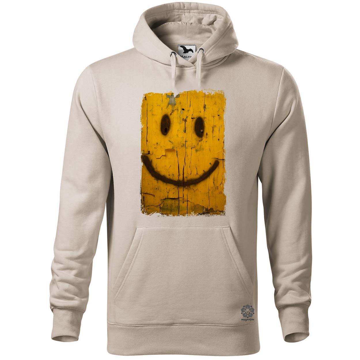 Festett smile graffiti v1 egyedi  pulóver 