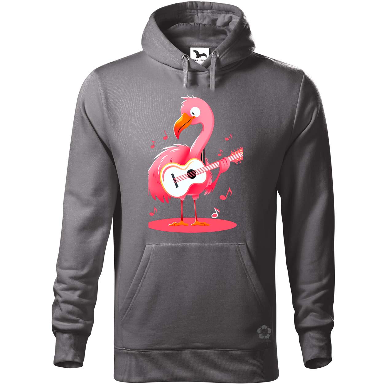 Flamingó gitározik v1 egyedi  pulóver 