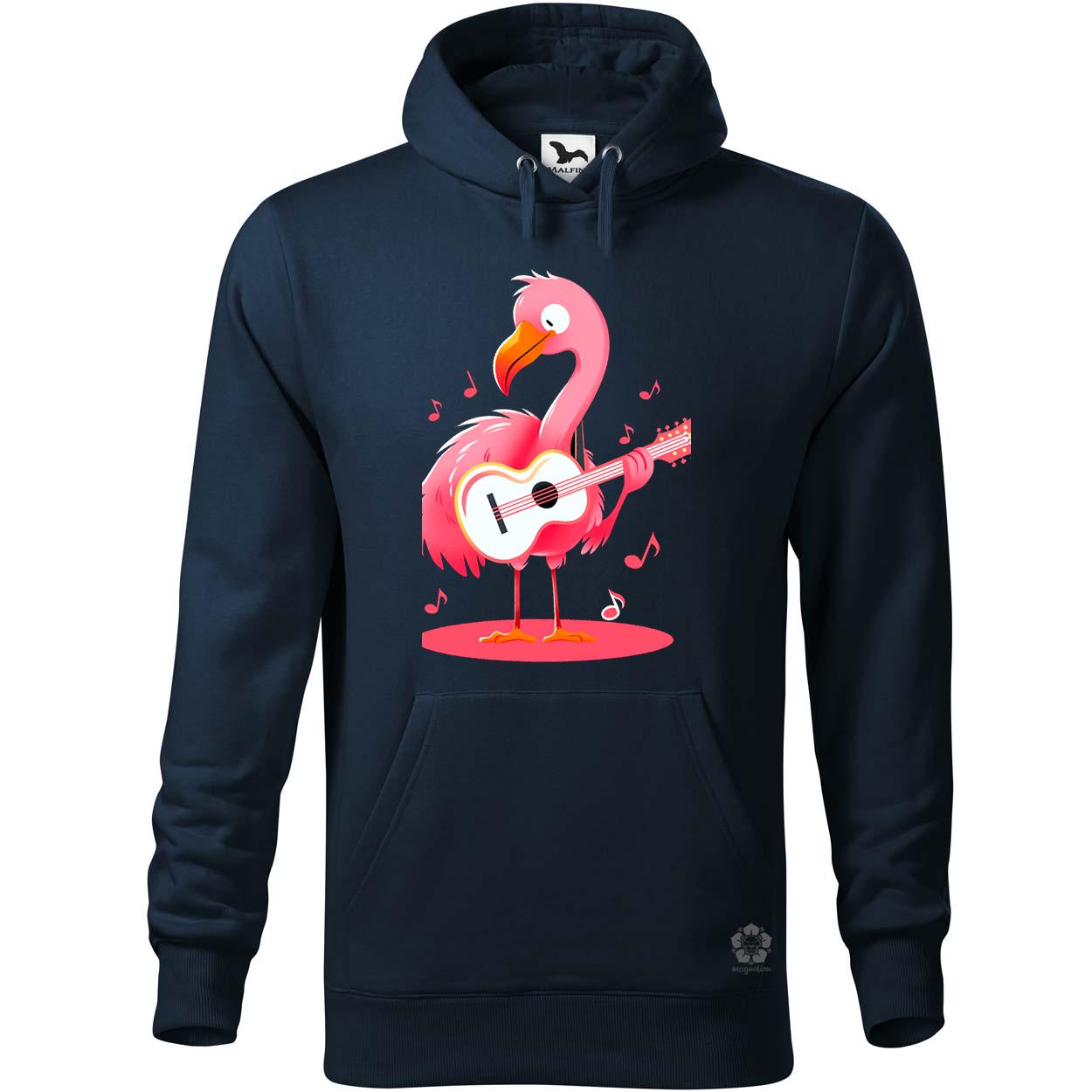 Flamingó gitározik v1 egyedi  pulóver 