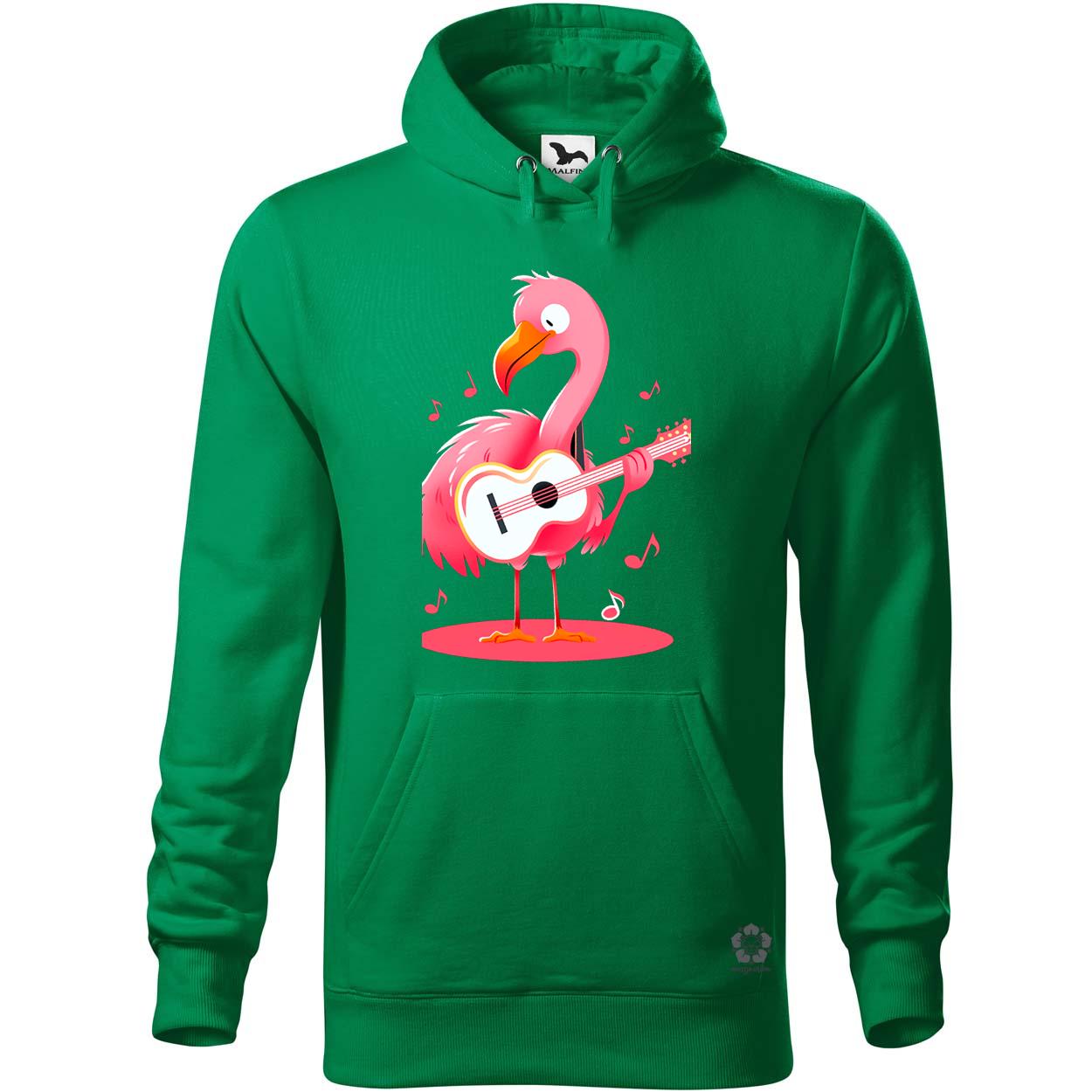 Flamingó gitározik v1 egyedi  pulóver 